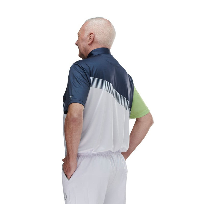 Drakes Pride Gents Orion Polo BLUE BACK