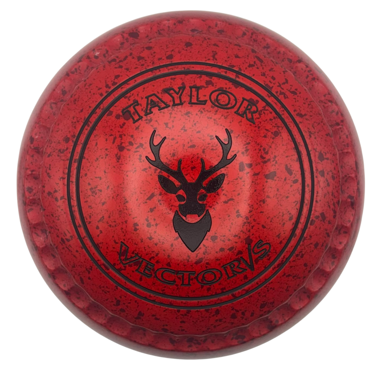 Taylor Vector Vs 2H Cherry Red Stag Emblem Xtreme Grip Back