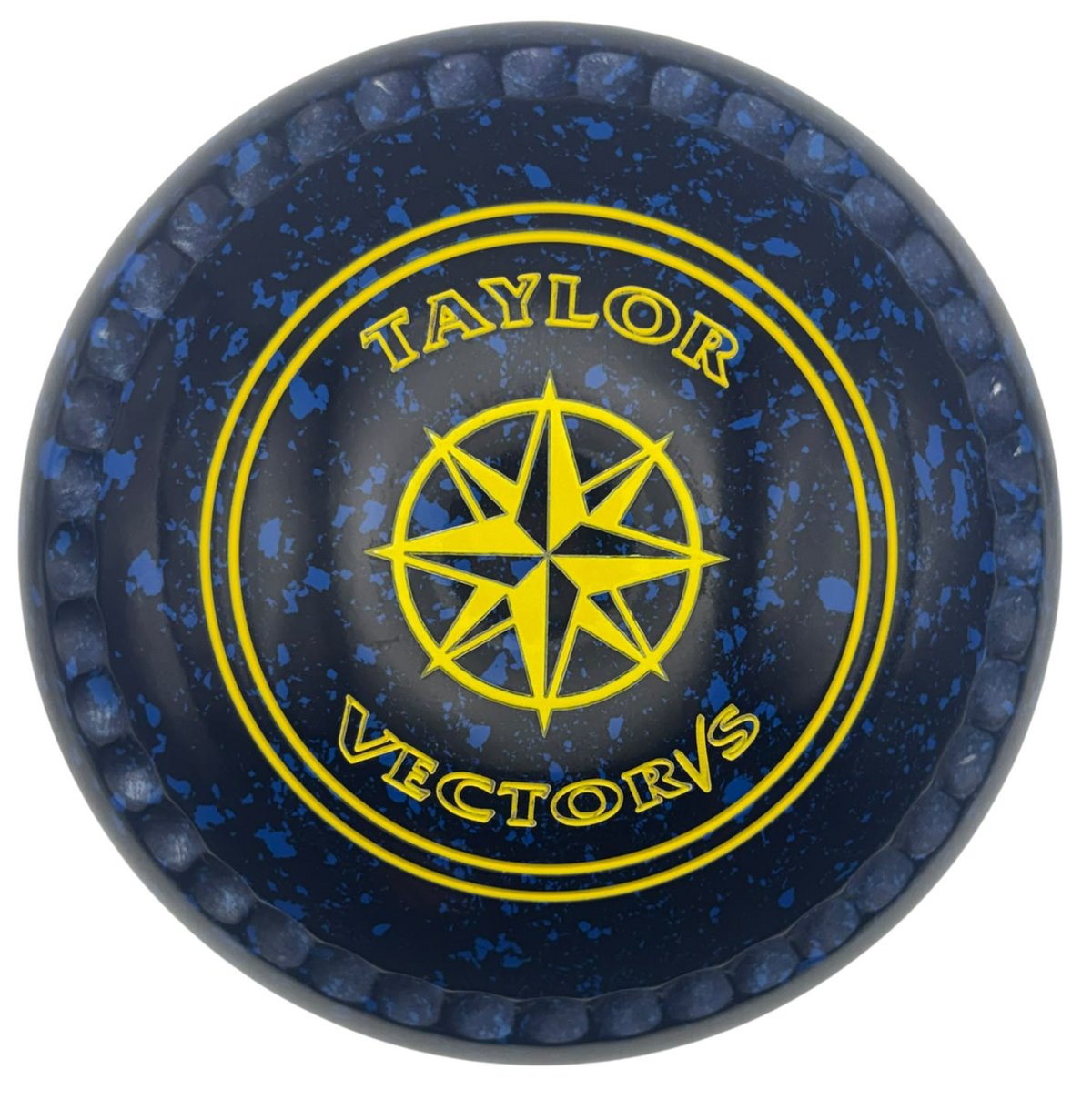 Taylor Vector Vs 4H Ink Blue Compass Emblem Xtreme Grip Back