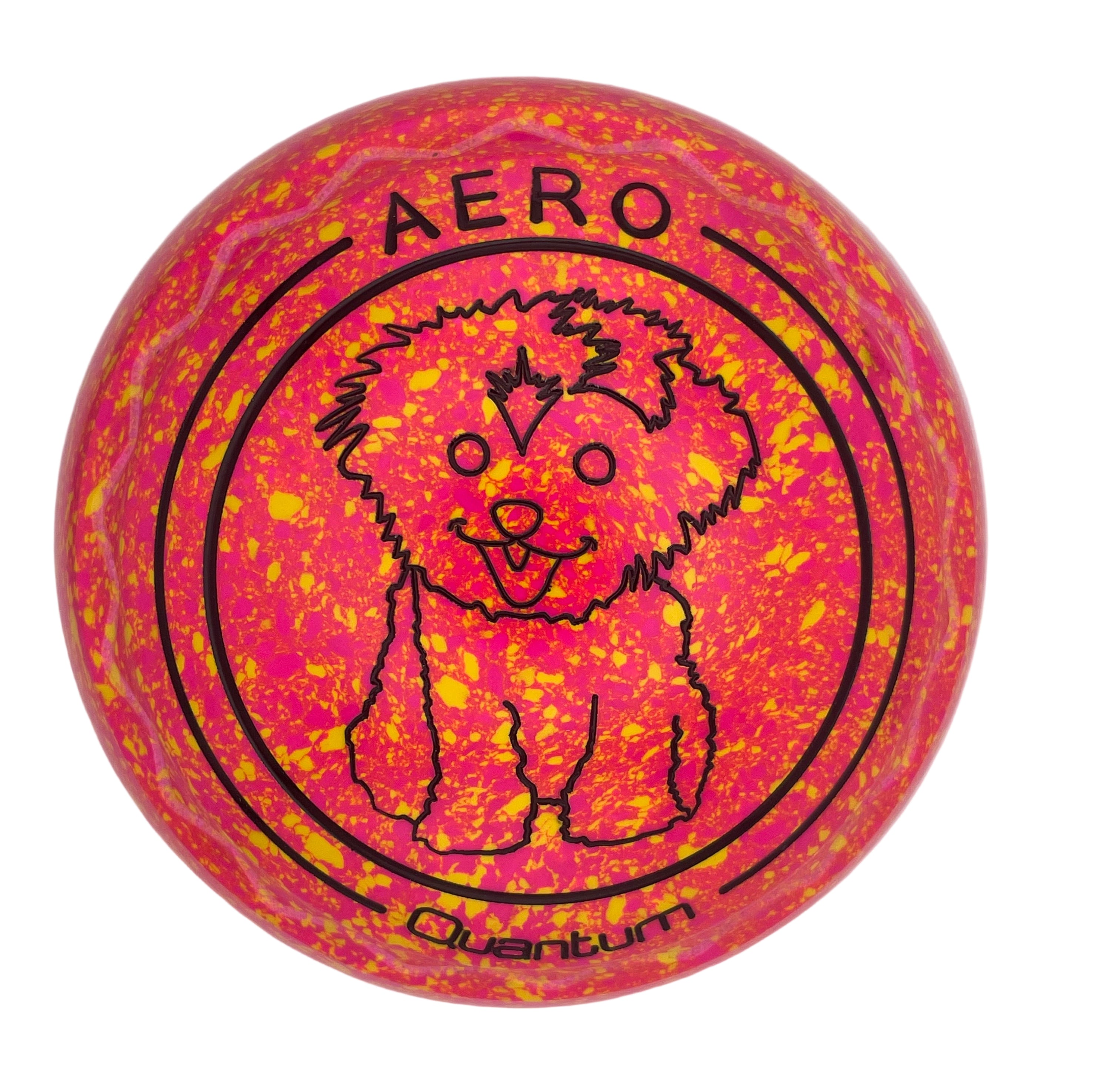 Aero Quantum 1H Specked Tequila Z-Scoop Puppy Emblem Front