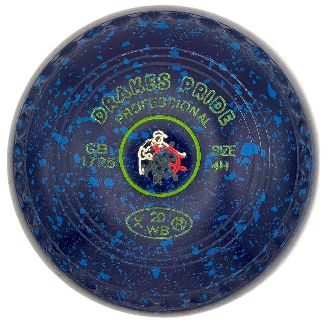 Drakes Pride Professional 4H Blue Blue Sailing Emblem WB20 FRONT