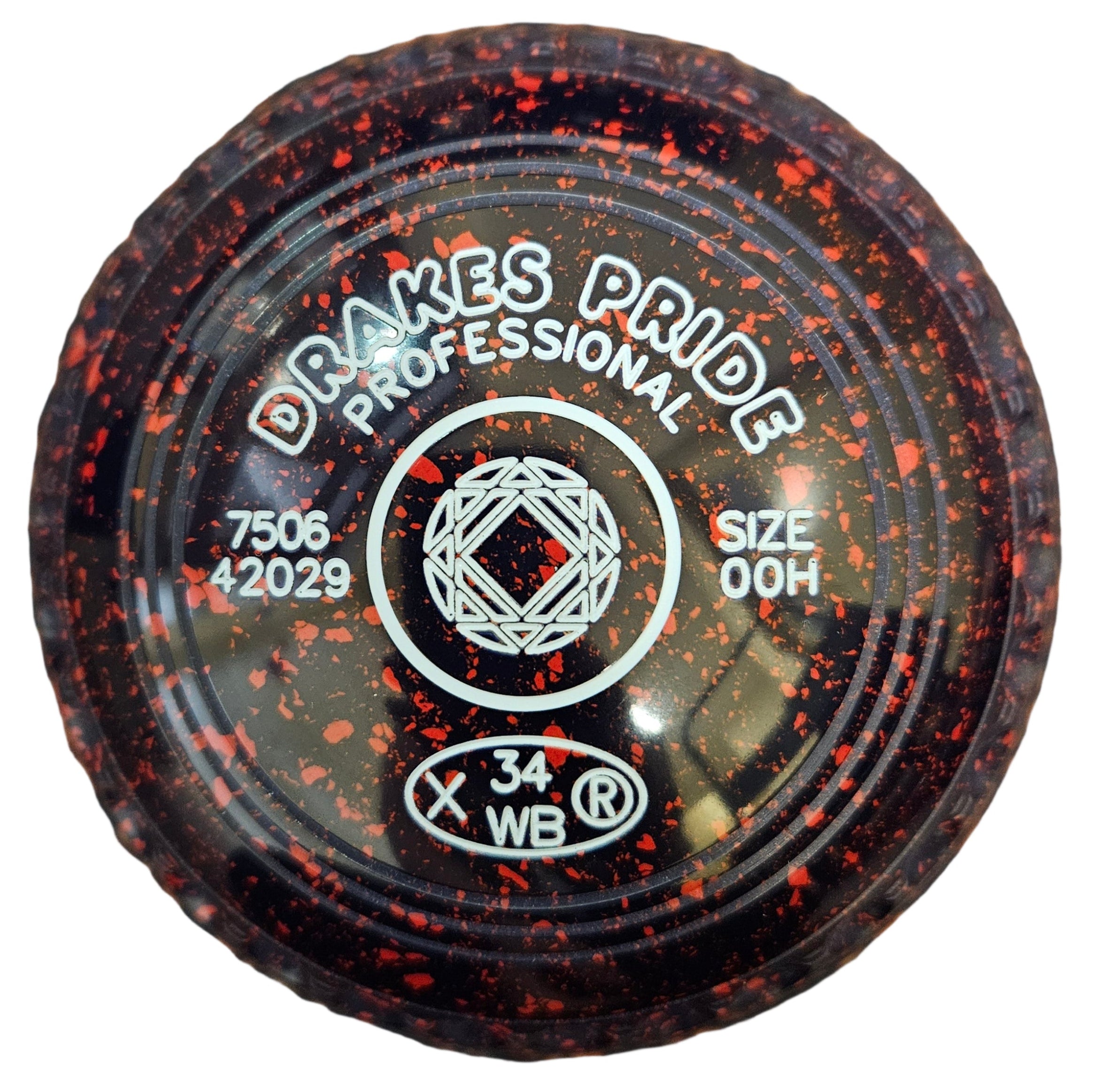 Drakes Pride Professional 00H Dark Blue Magenta Geometric Emblem FRONT