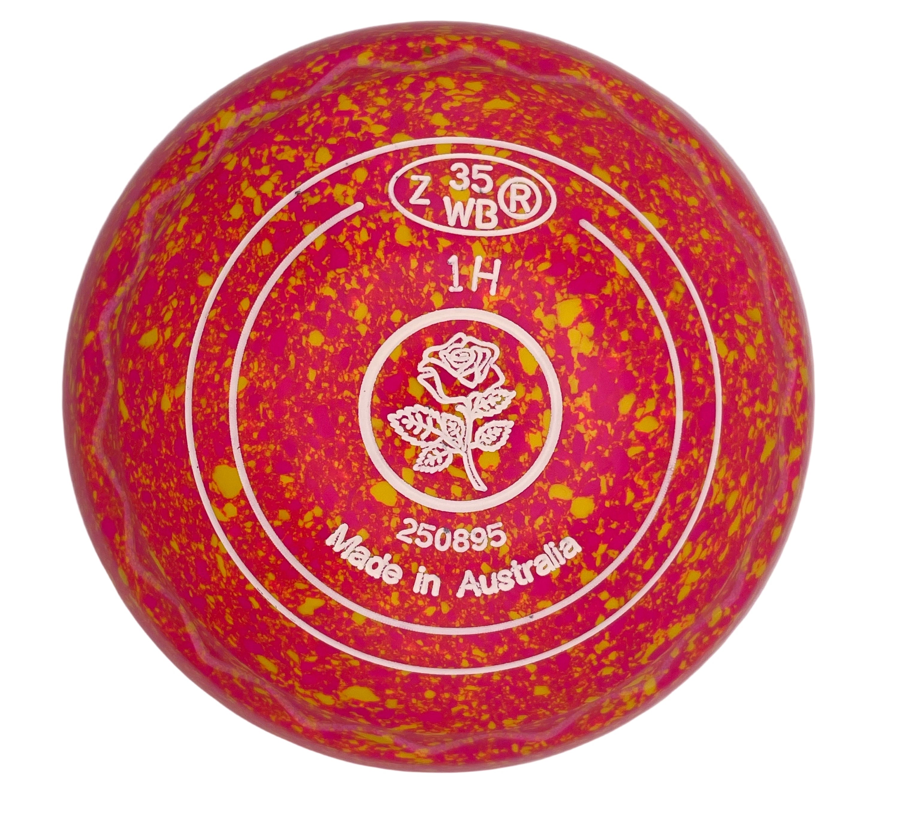 Aero Groove 1H Speckled Tequila Z-Scoop Rose Emblem Back