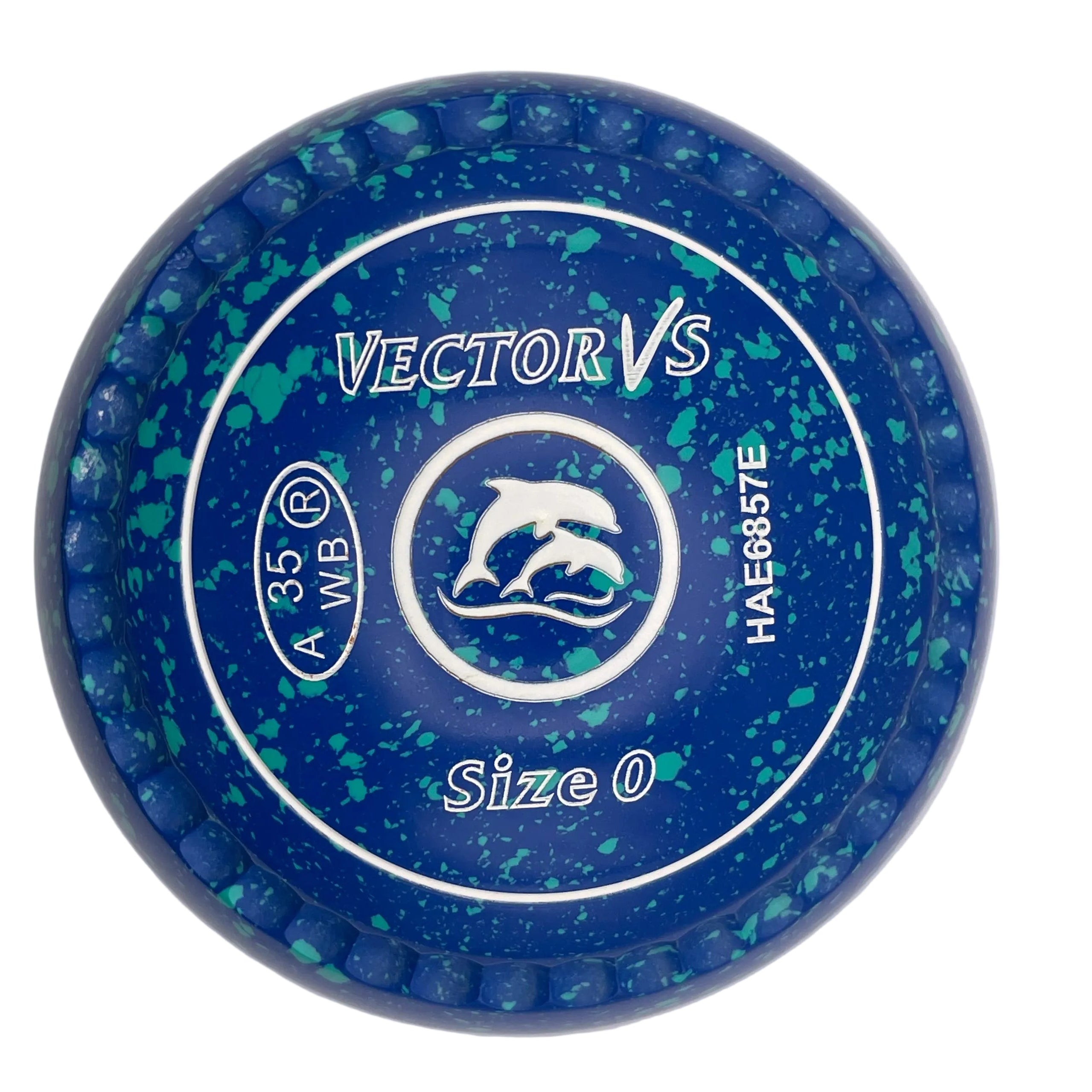 Taylor Vector Vs 0H Blue Mint Dolphins Emblem Xtreme Grip Front