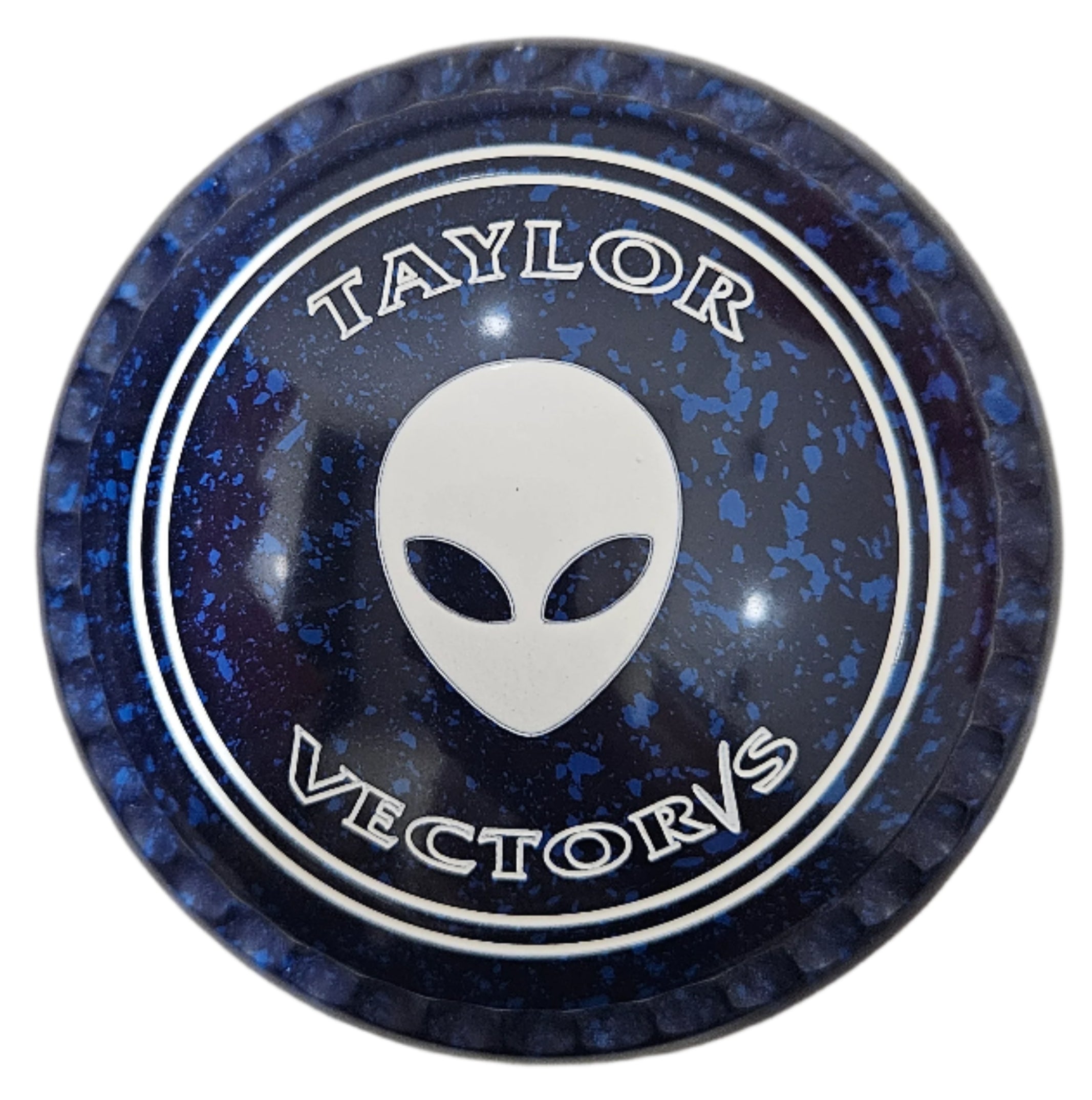 Taylor Vector Vs 00H Blue Blue Alien Emblem Xtreme Grip REAR