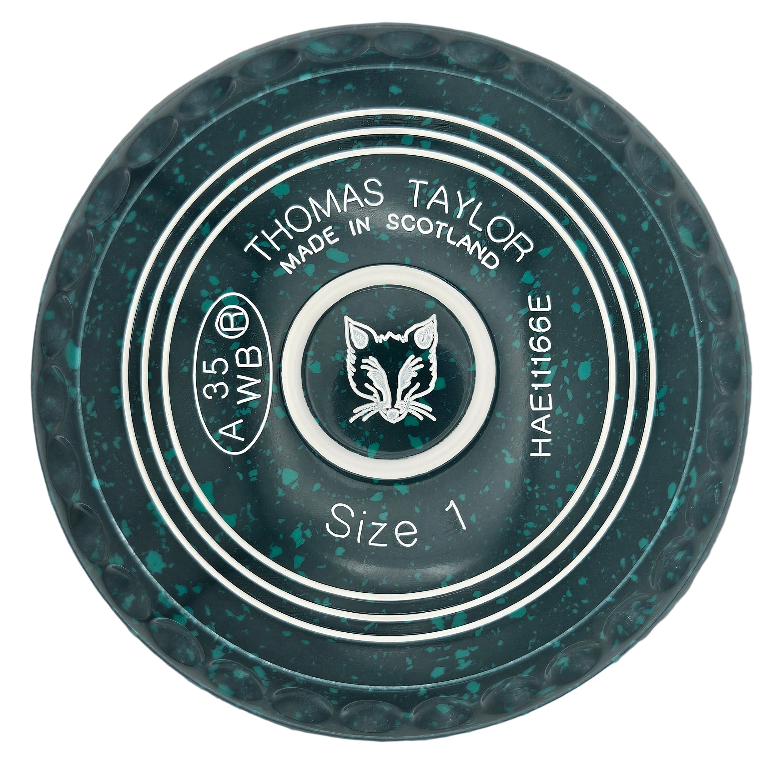 Taylor Ace 1H Green Green Fox Emblem (FRONT)