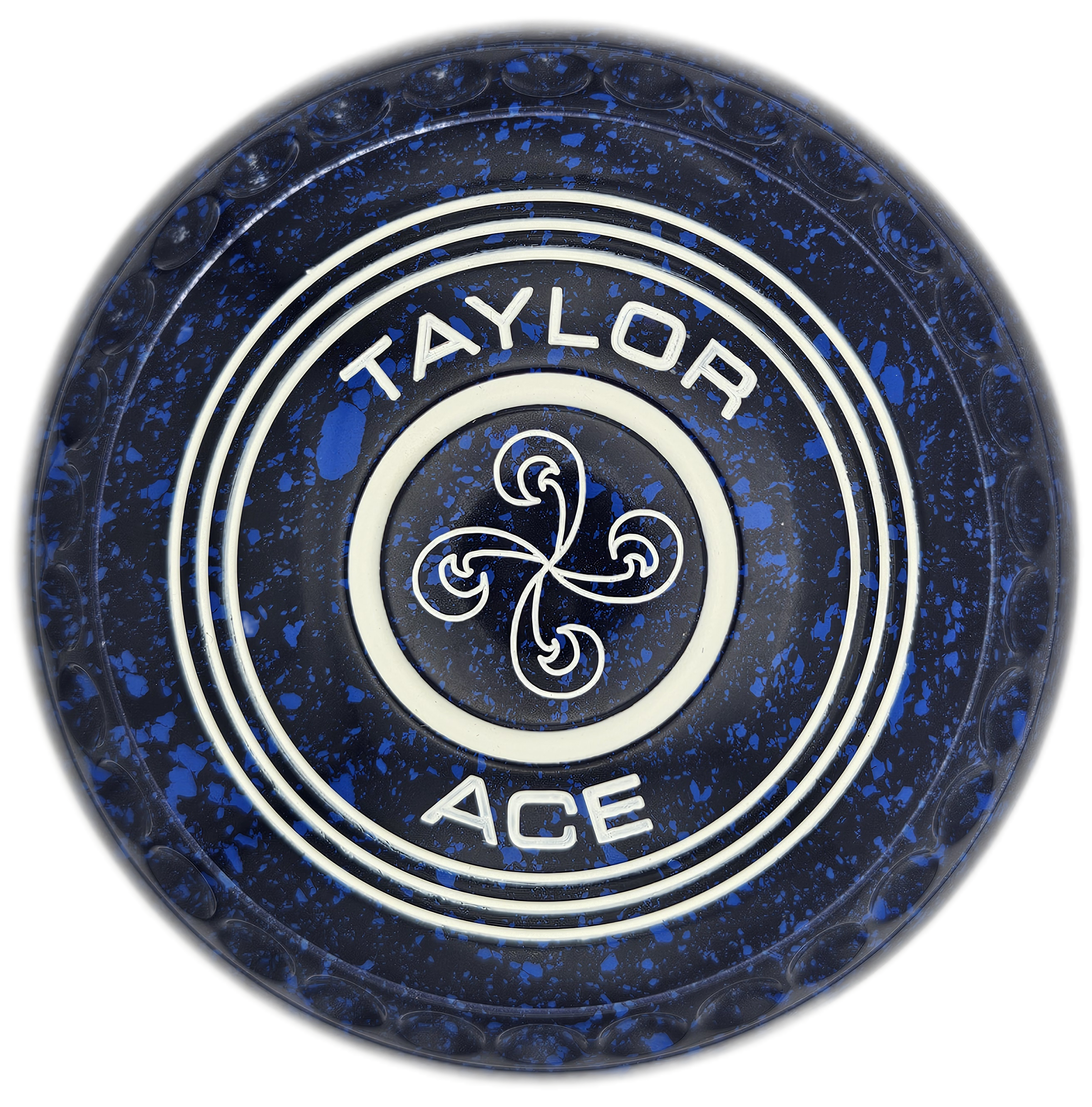 Taylor Ace 3H Blue Blue Geometric Emblem (BACK)