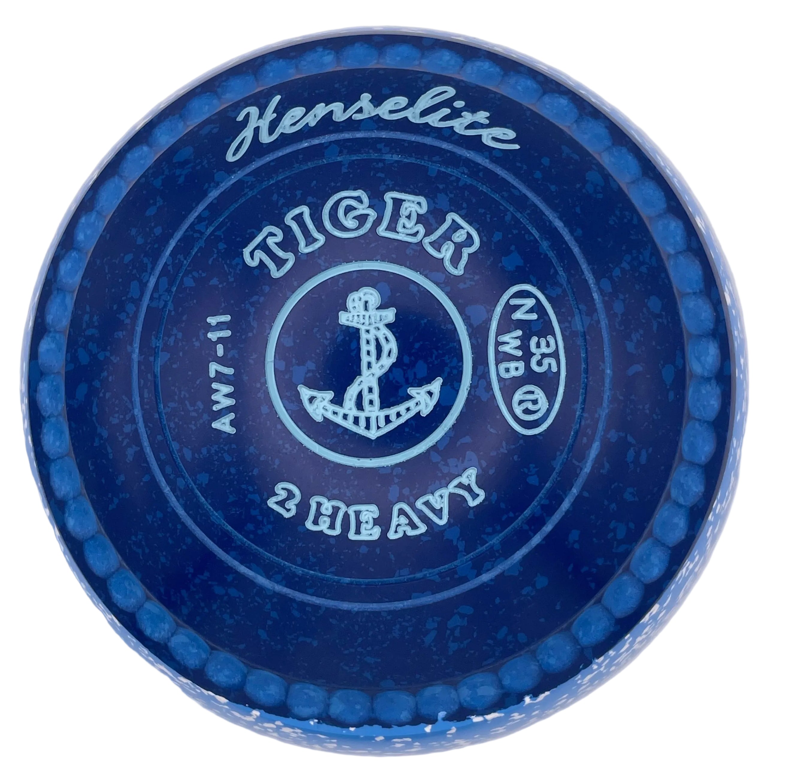 Henselite Tiger 2H Potters Exclusive *Ocean Spray Slice* Anchor Emblem Front