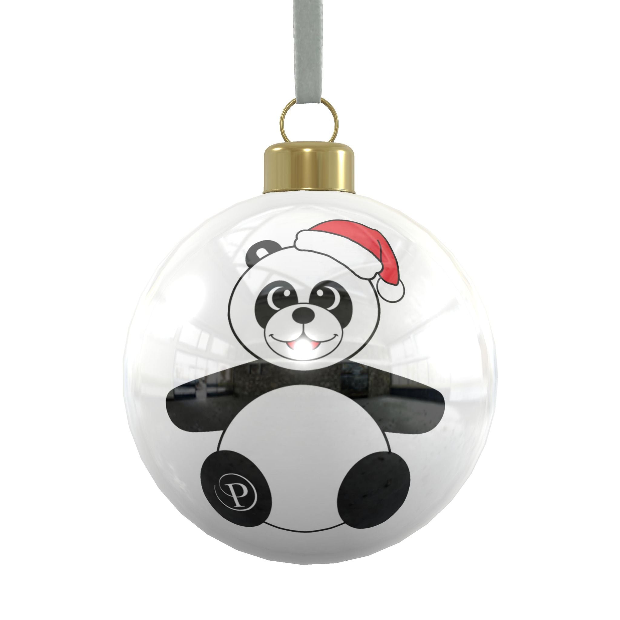 Bone China Baubles Boo Panda 2026 Christmas Baulble
