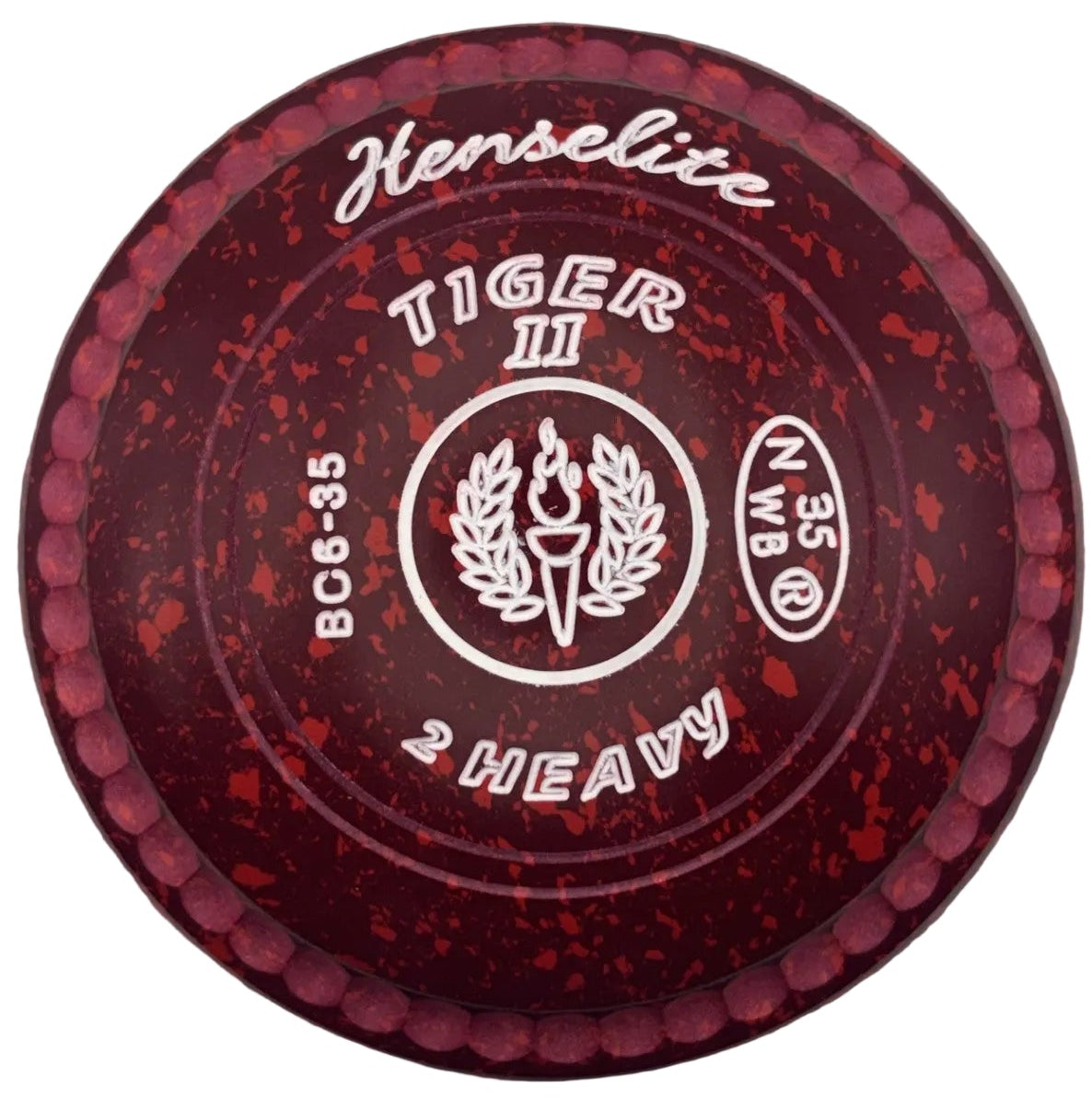 Henselite Tiger II 2H Ruby Rich Olympic Torch Emblem