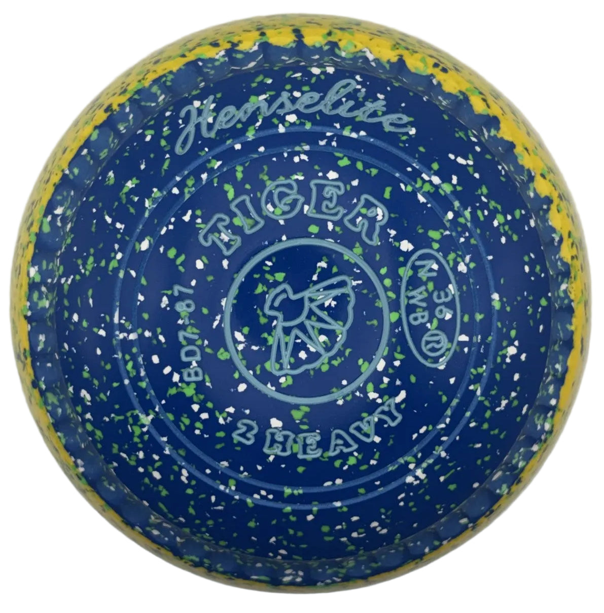Henselite Tiger 2H Potters Exclusive Seaside Slice *Limited Edition* Fan Emblem