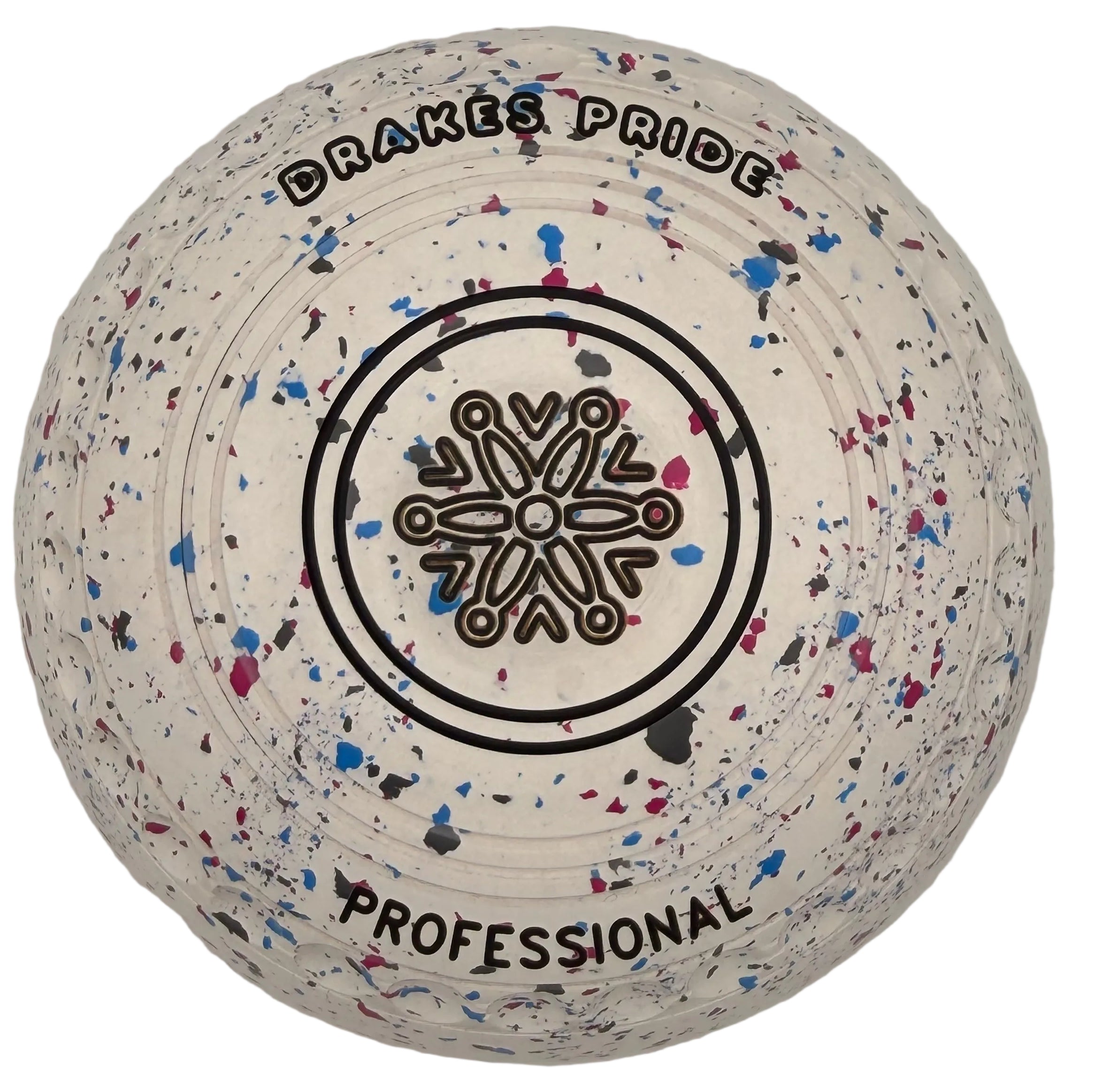 Drakes Pride Professional 0H White Pink Sky Blue Grey Geometric S6 Emblem Back