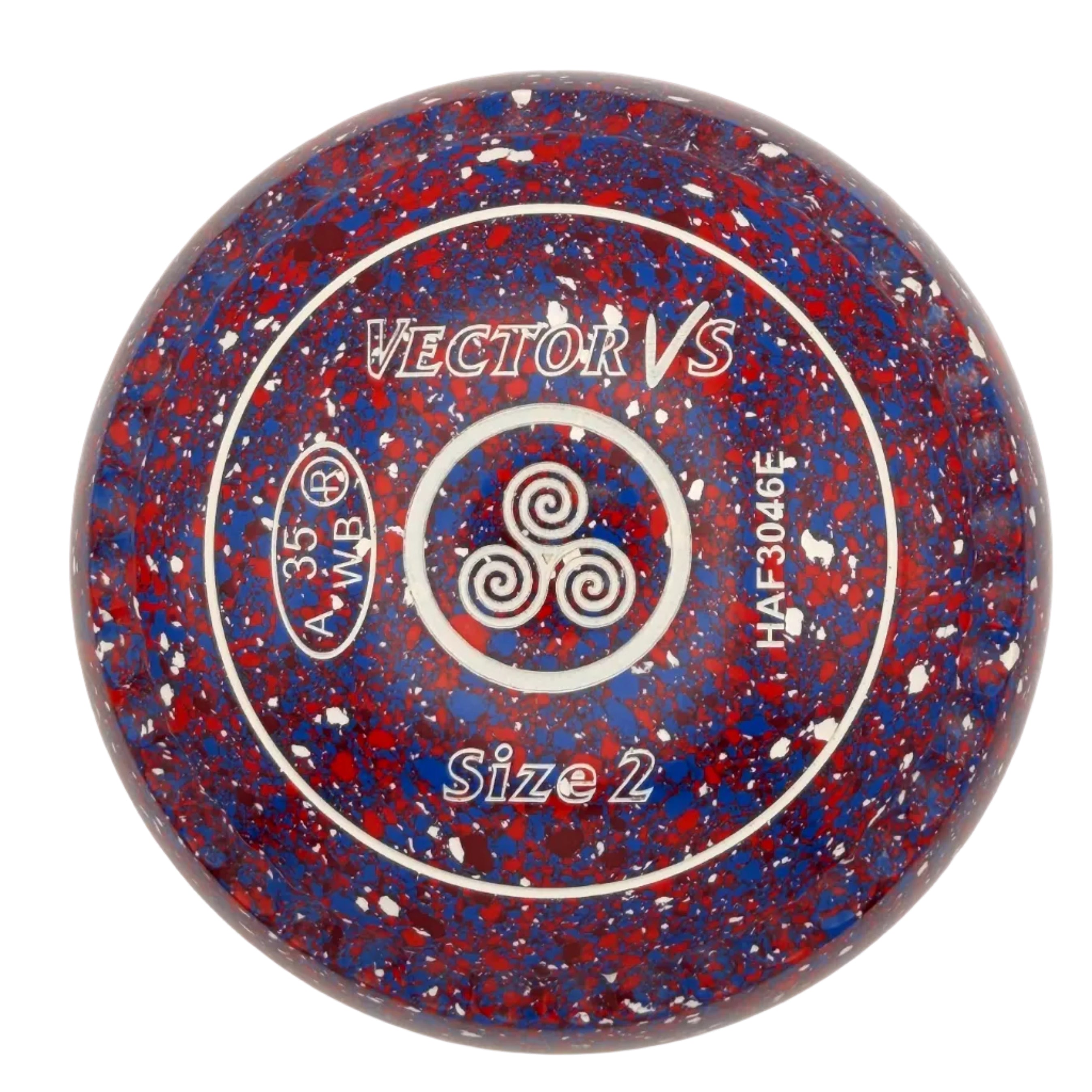 Taylor Vector Vs 2H The Patriot Geometric Swirl Emblem Xtreme Grip Front