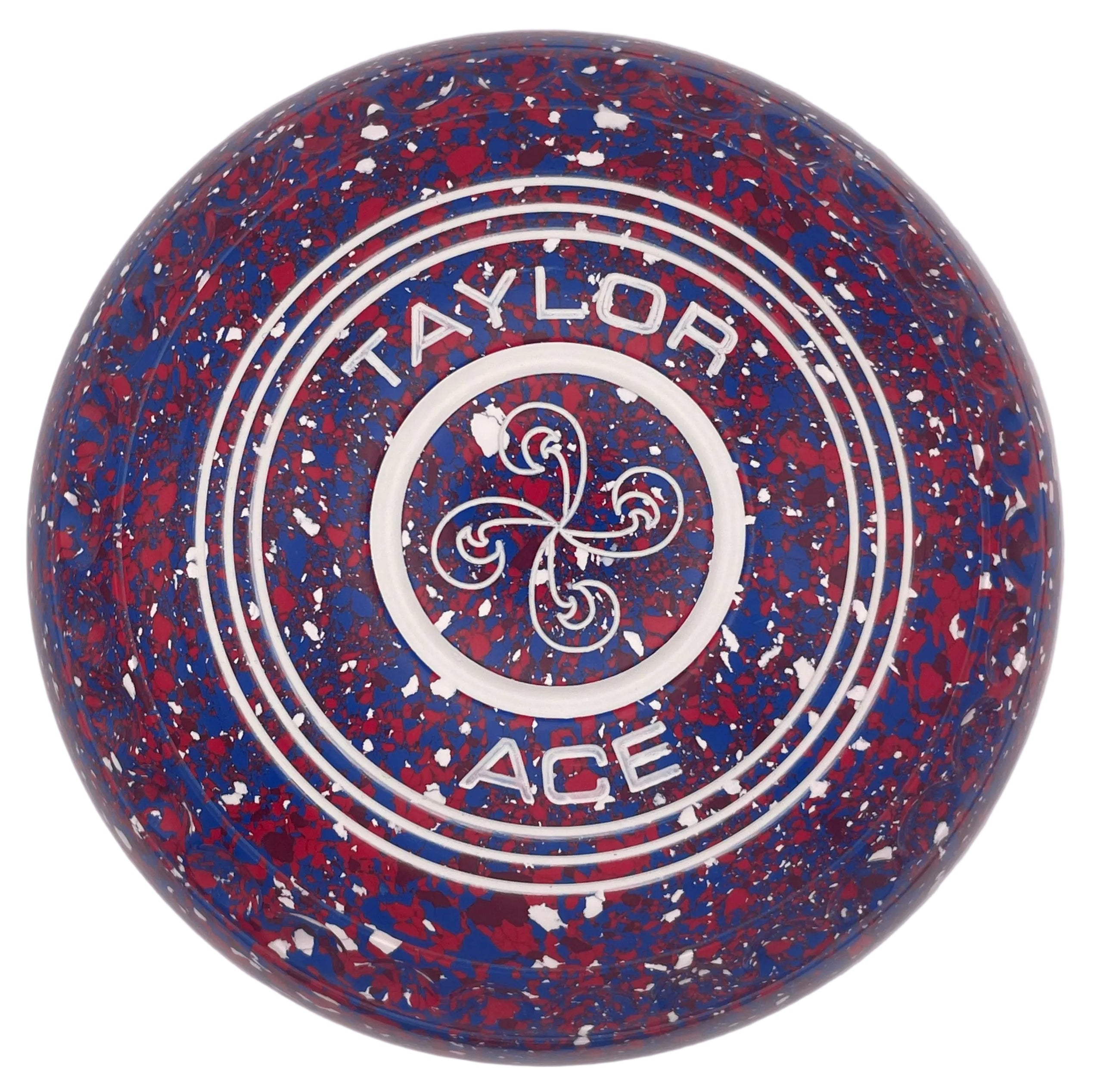 Taylor Ace 4H Red White Blue Geo 5 Emblem Back