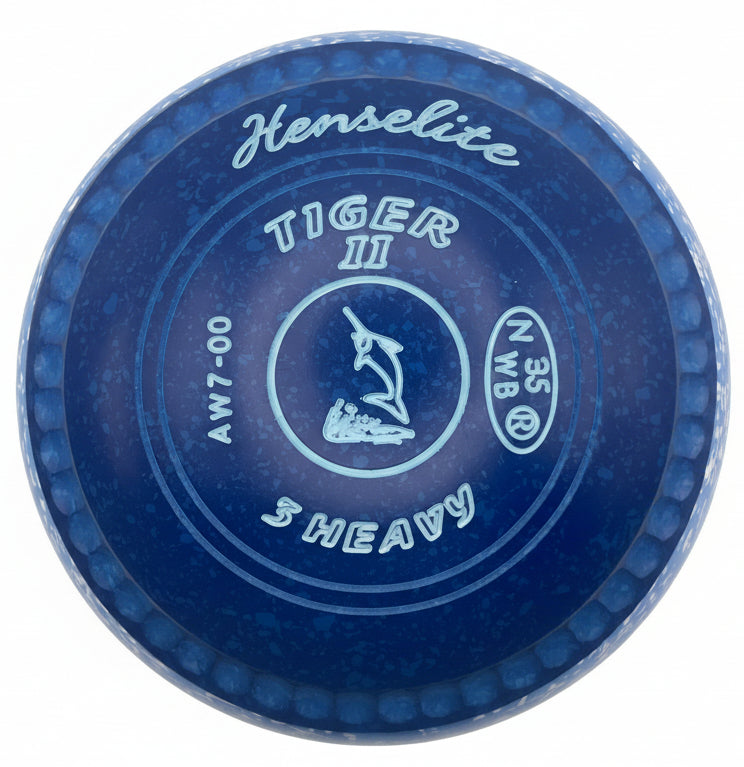 Henselite Tiger II 3H Potters Exclusive * Ocean Spray Slice * Fish Emblem Front