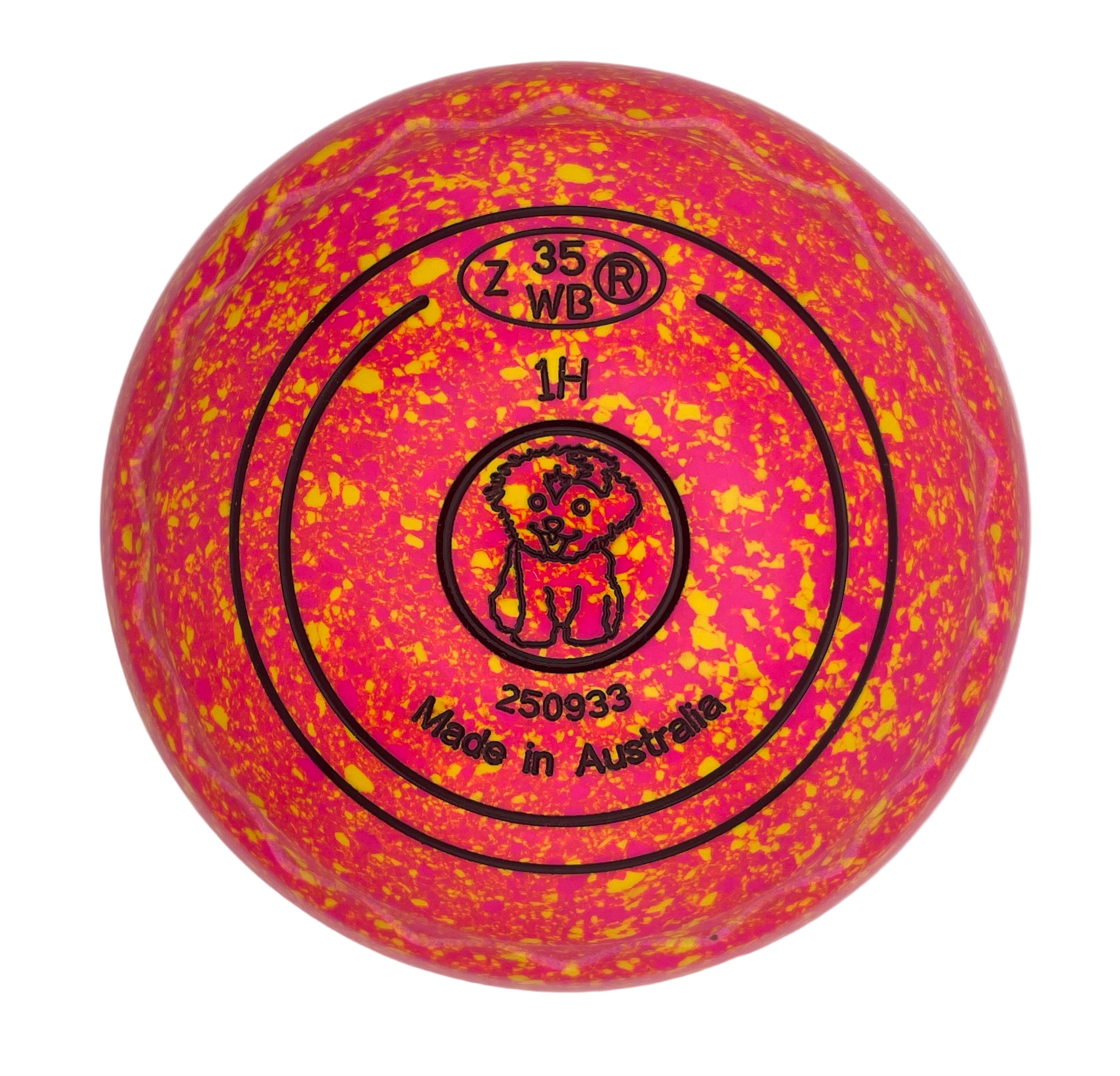 Aero Quantum 1H Specked Tequila Z-Scoop Puppy Emblem Back