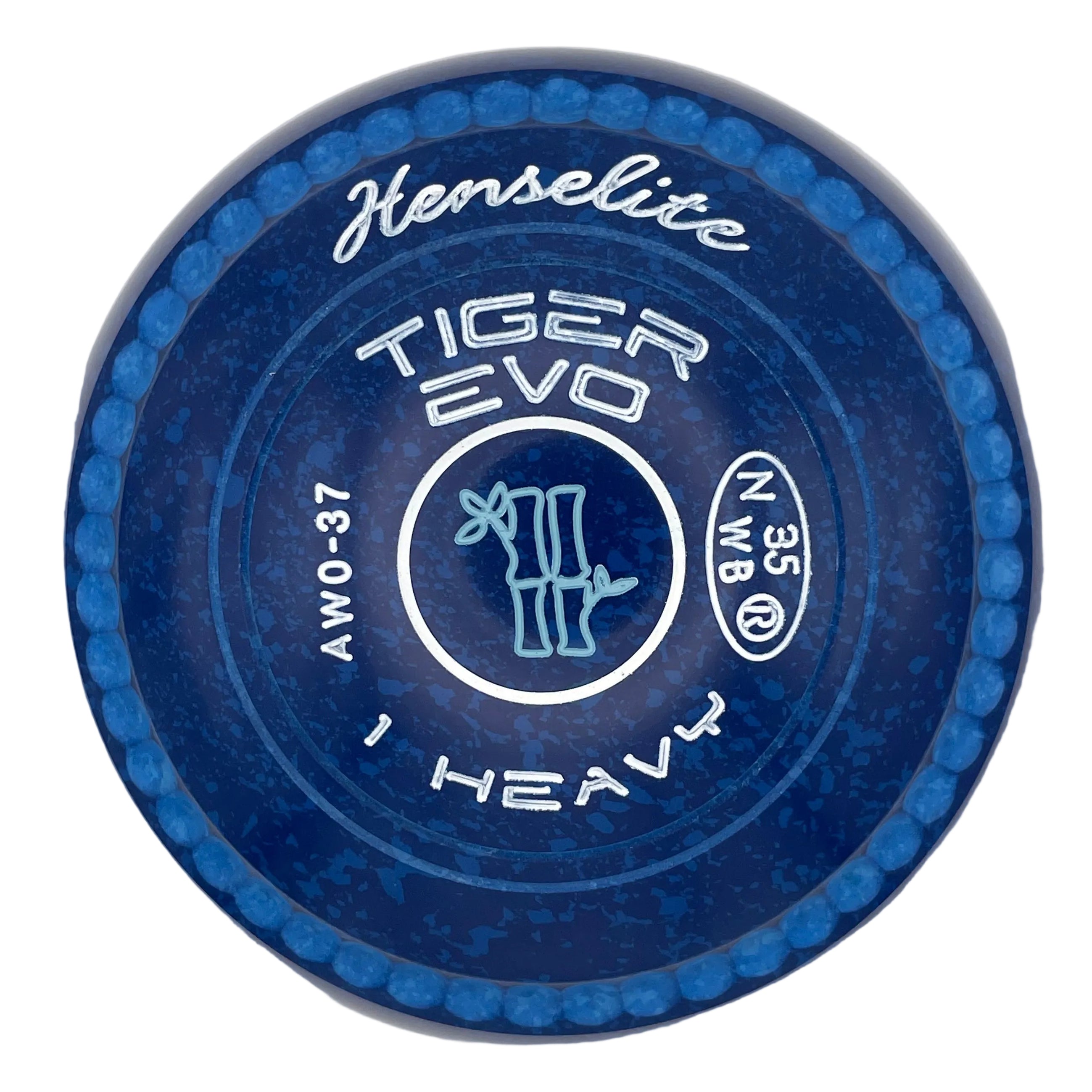 Henselite Tiger Evo 1H Midnight Bamboo Emblem Front