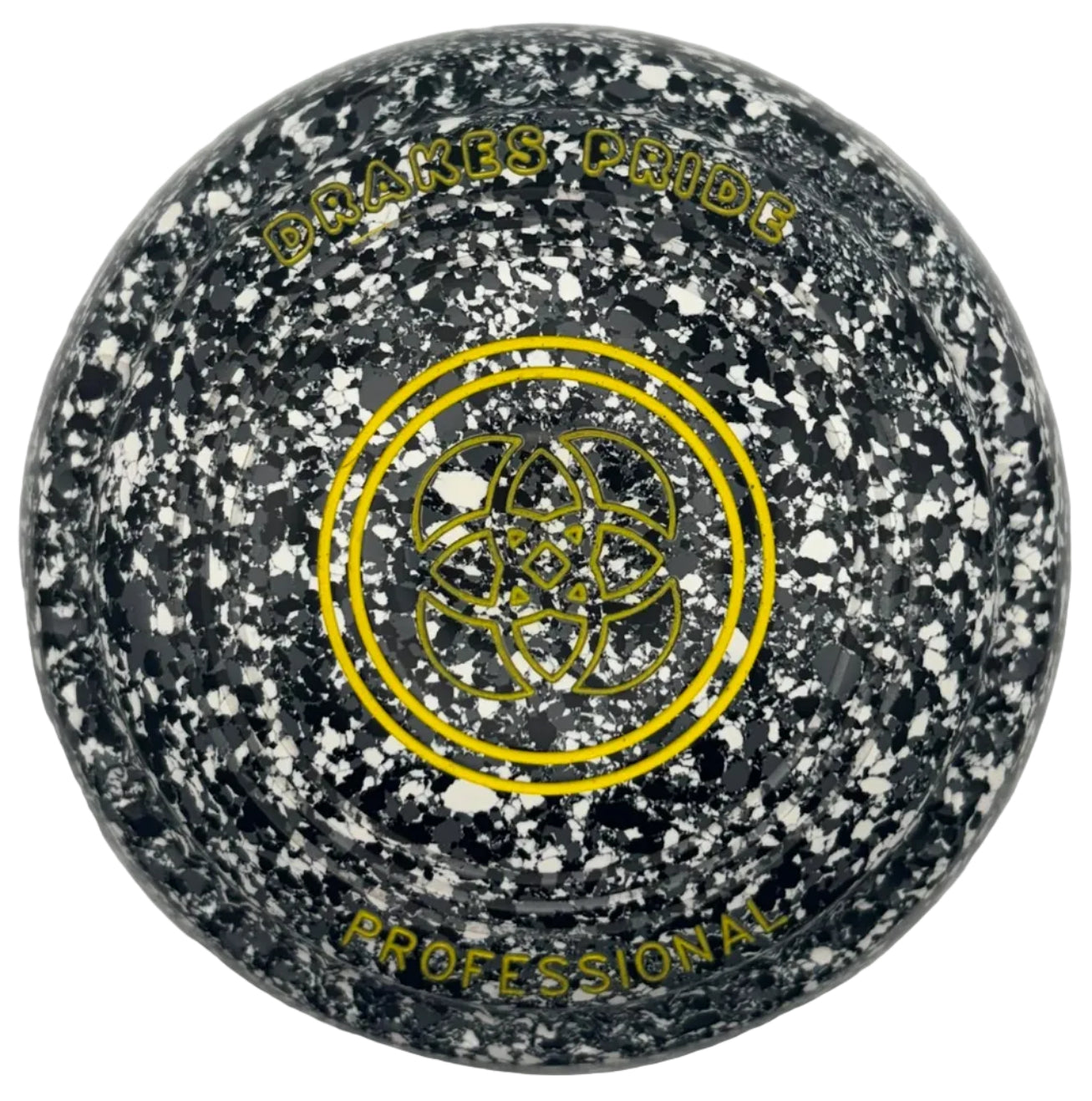 Drakes Pride Pro 50 3H Black White Grey Geo31 Emblem back