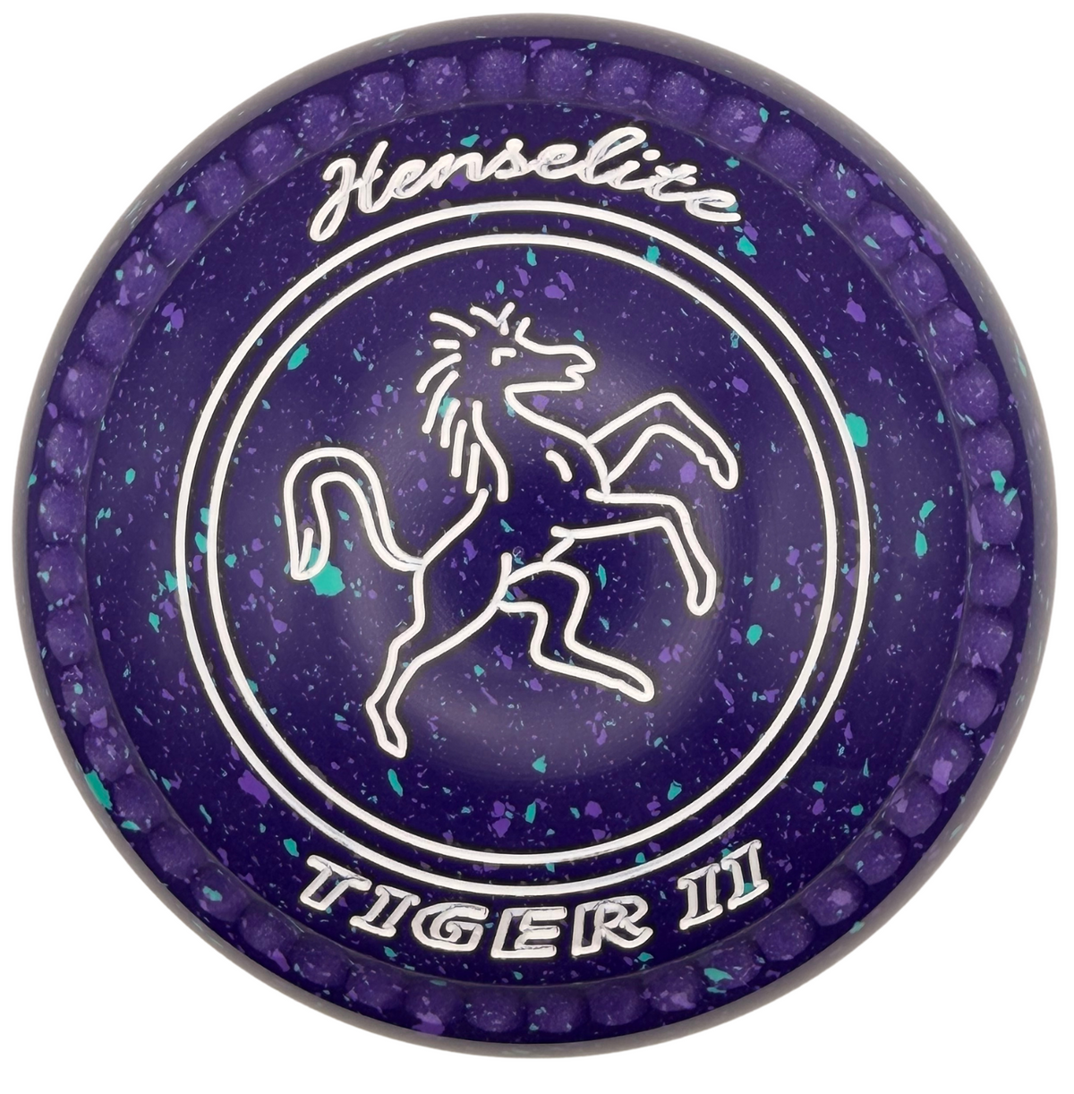 Henselite Tiger II 1H Grapevine Horse Emblem Back