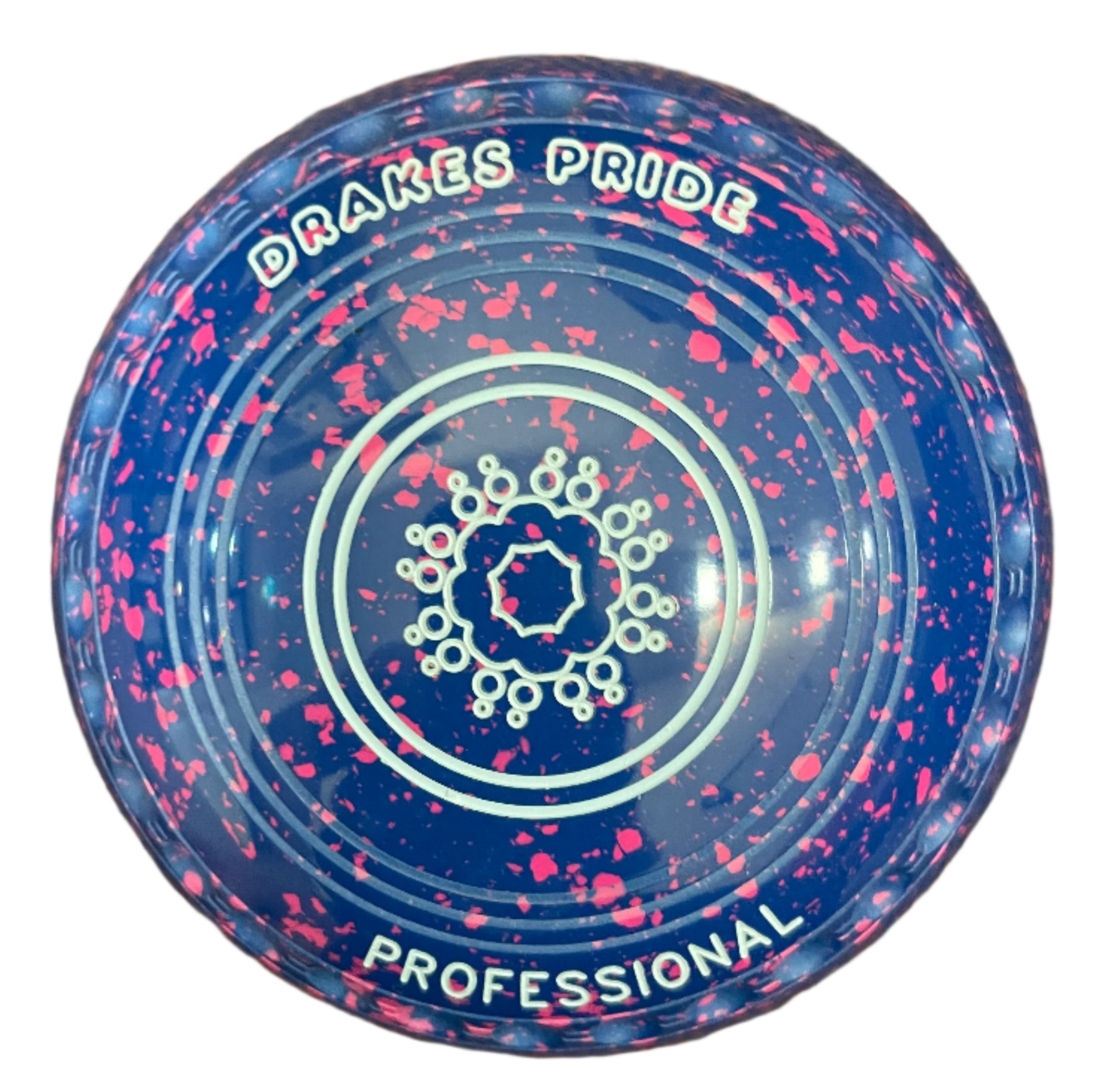 Drakes Pride Professional 3H Blue Pink Geometric Emblem REAR