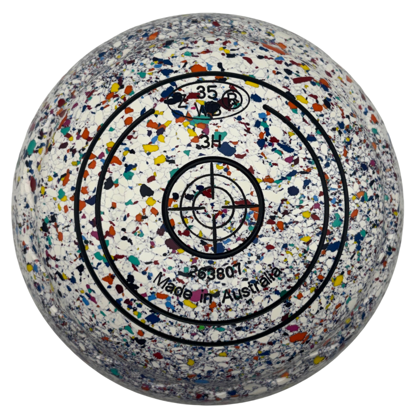 Aero Quantum 3H White Harlequin Target Strike Emblem Z-Scoop