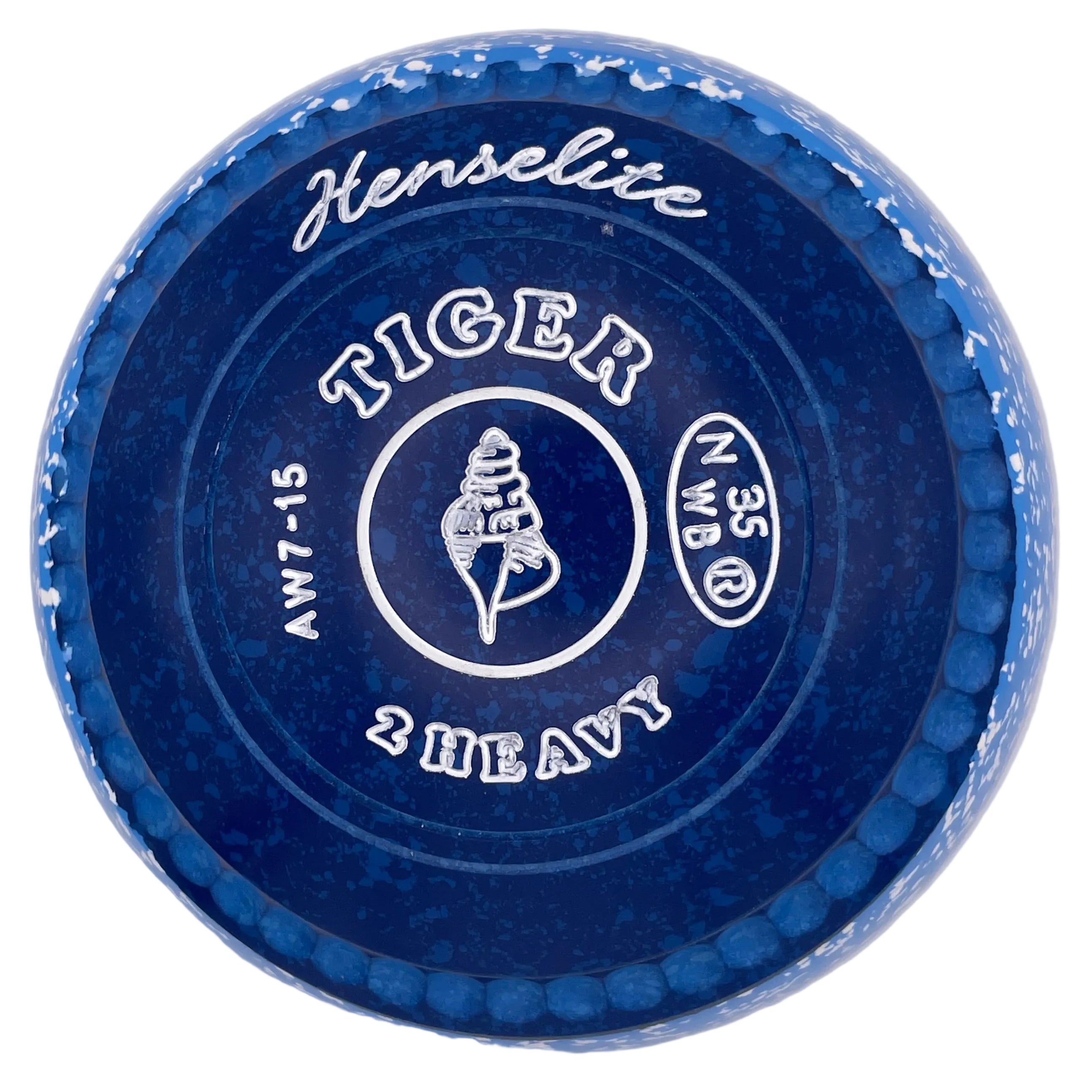 Henselite Tiger 2H Potters Exclusive * Ocean Spray Slice* Seashell Emblem Front