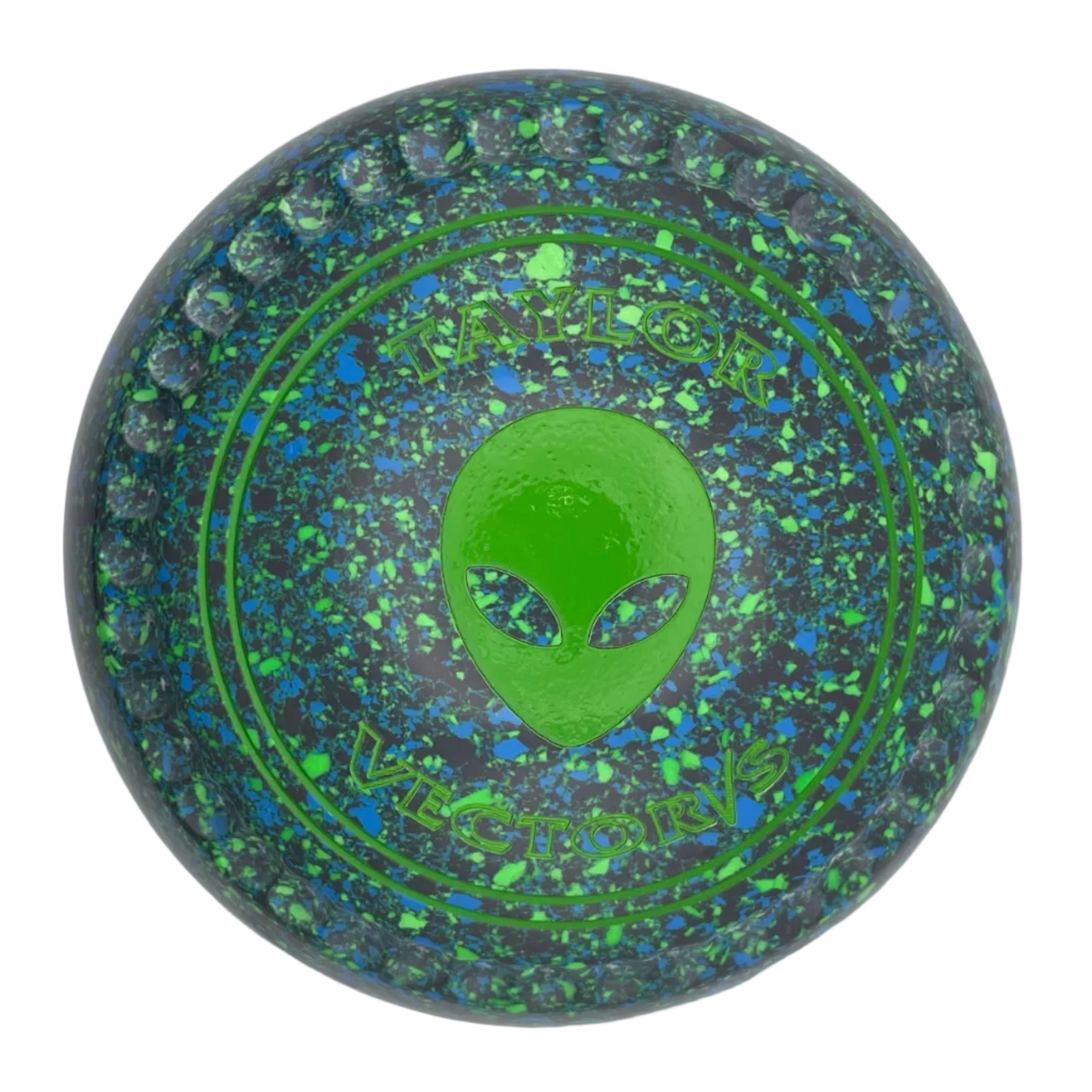 Taylor Vector Vs 000H Iced Lime Alien Emblem Xtreme Grip back