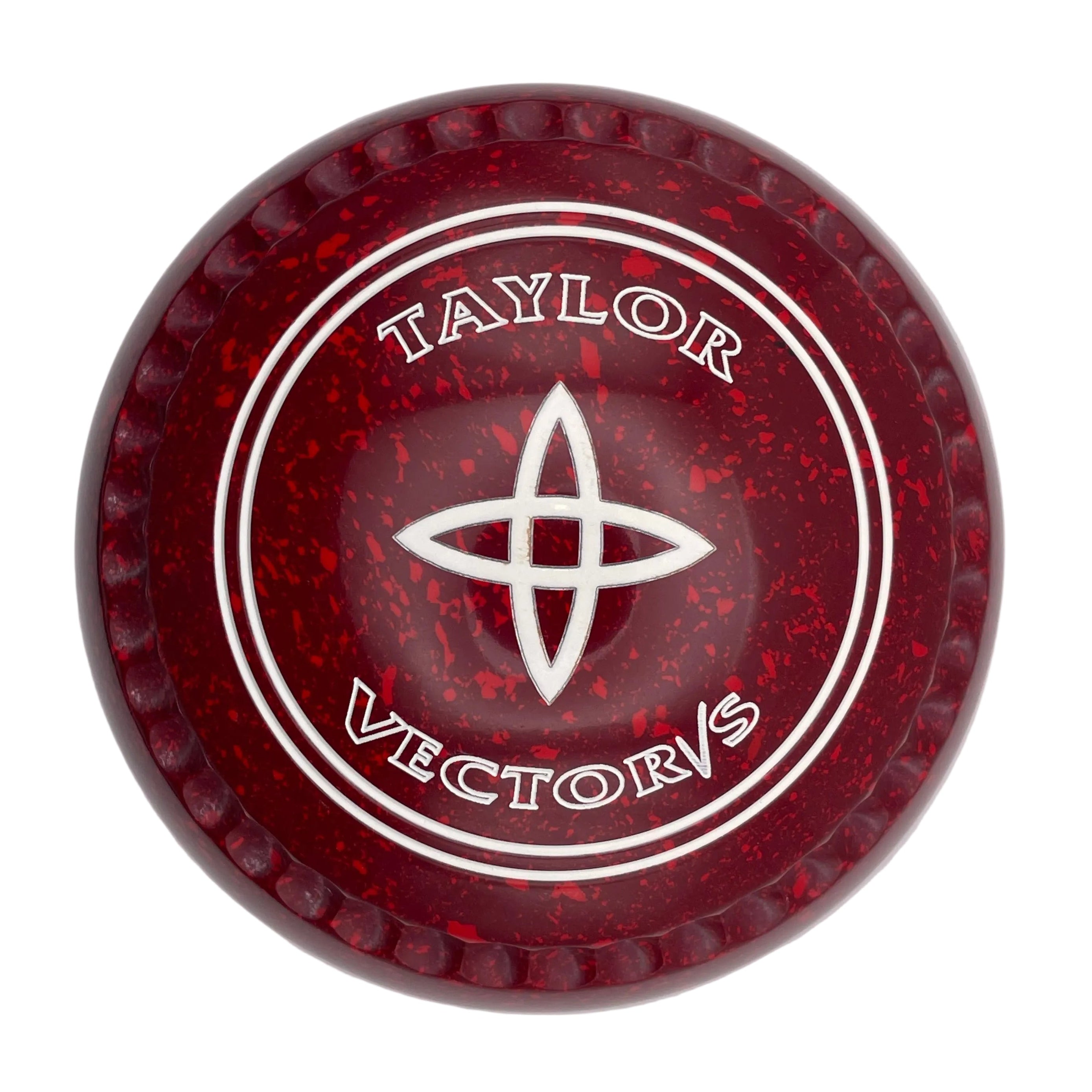 Taylor Vector Vs 1H Maroon Red Four - Pointed Star Emblem Xtreme Grip bACK