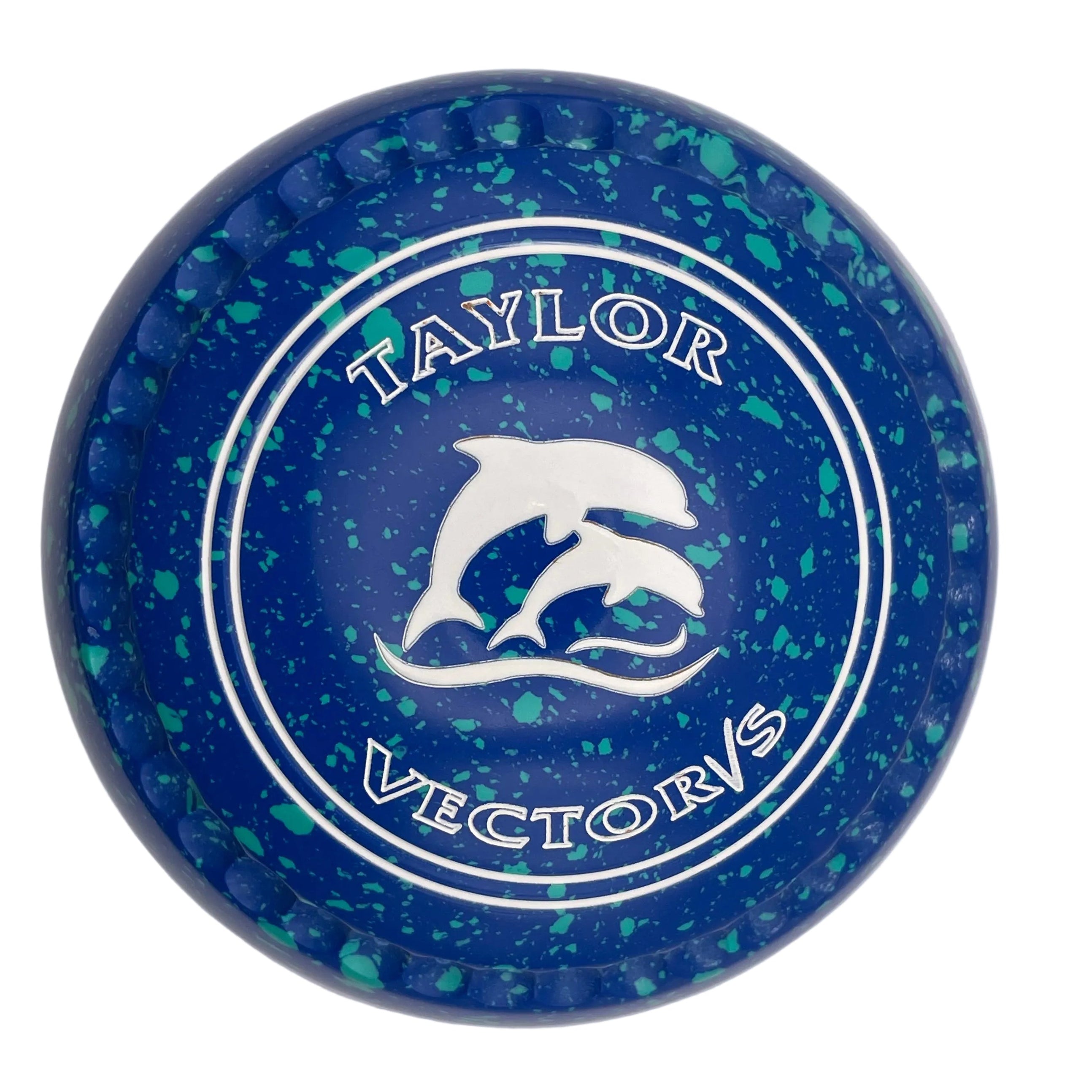 Taylor Vector Vs 0H Blue Mint Dolphins Emblem Xtreme Grip Back