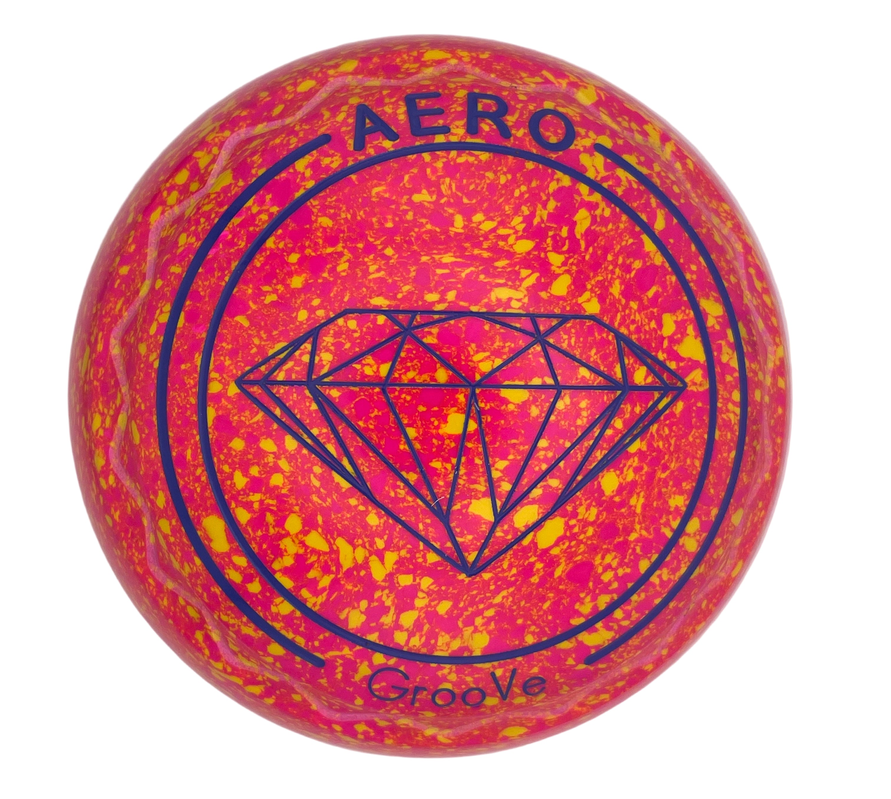Aero Groove 0H Speckled Tequila Z-Scoop Diamond Emblem Front