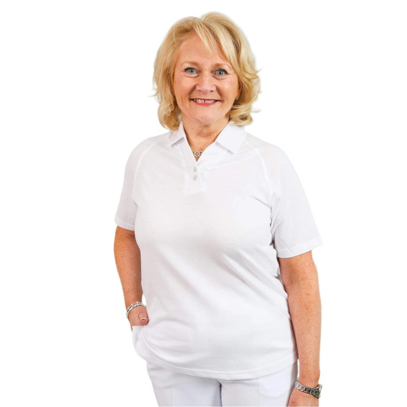 Emsmorn Pique Ladies Bowls Blouse