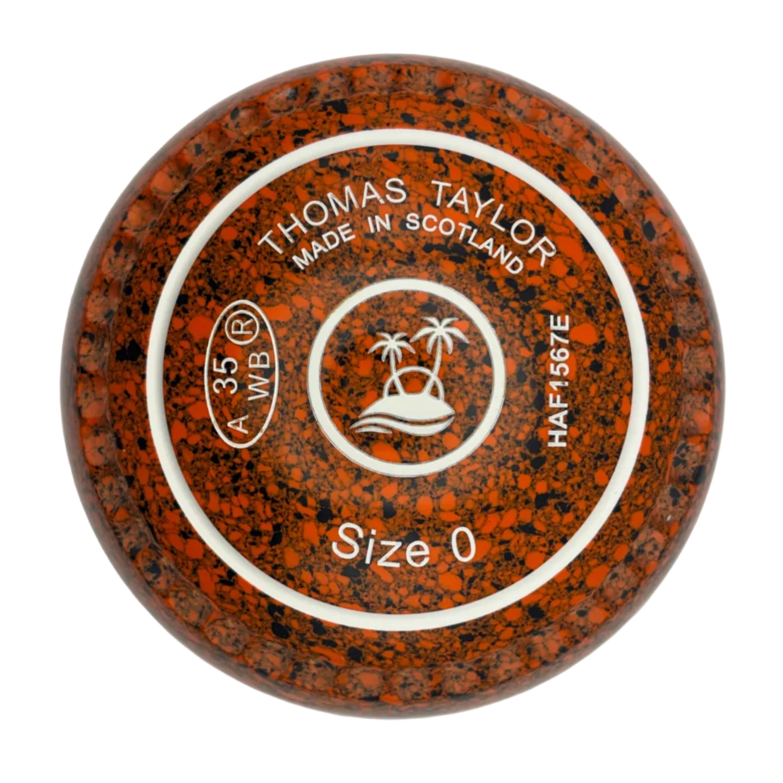Taylor Ace 0H Black Orange Island Emblem Xtreme Grip