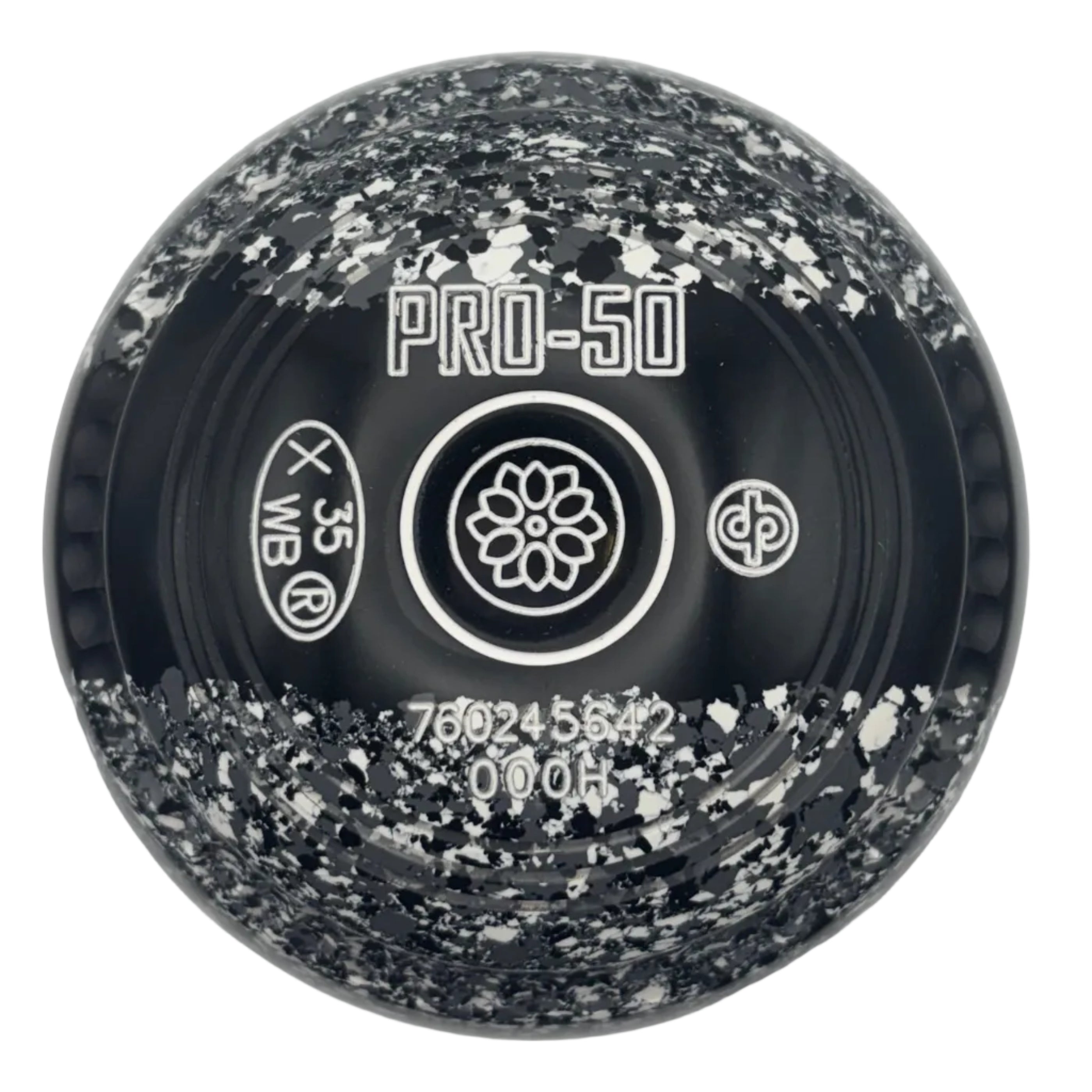 Drakes Pride Pro 50 000H Grey White Black - Black Trio Flower Emblem