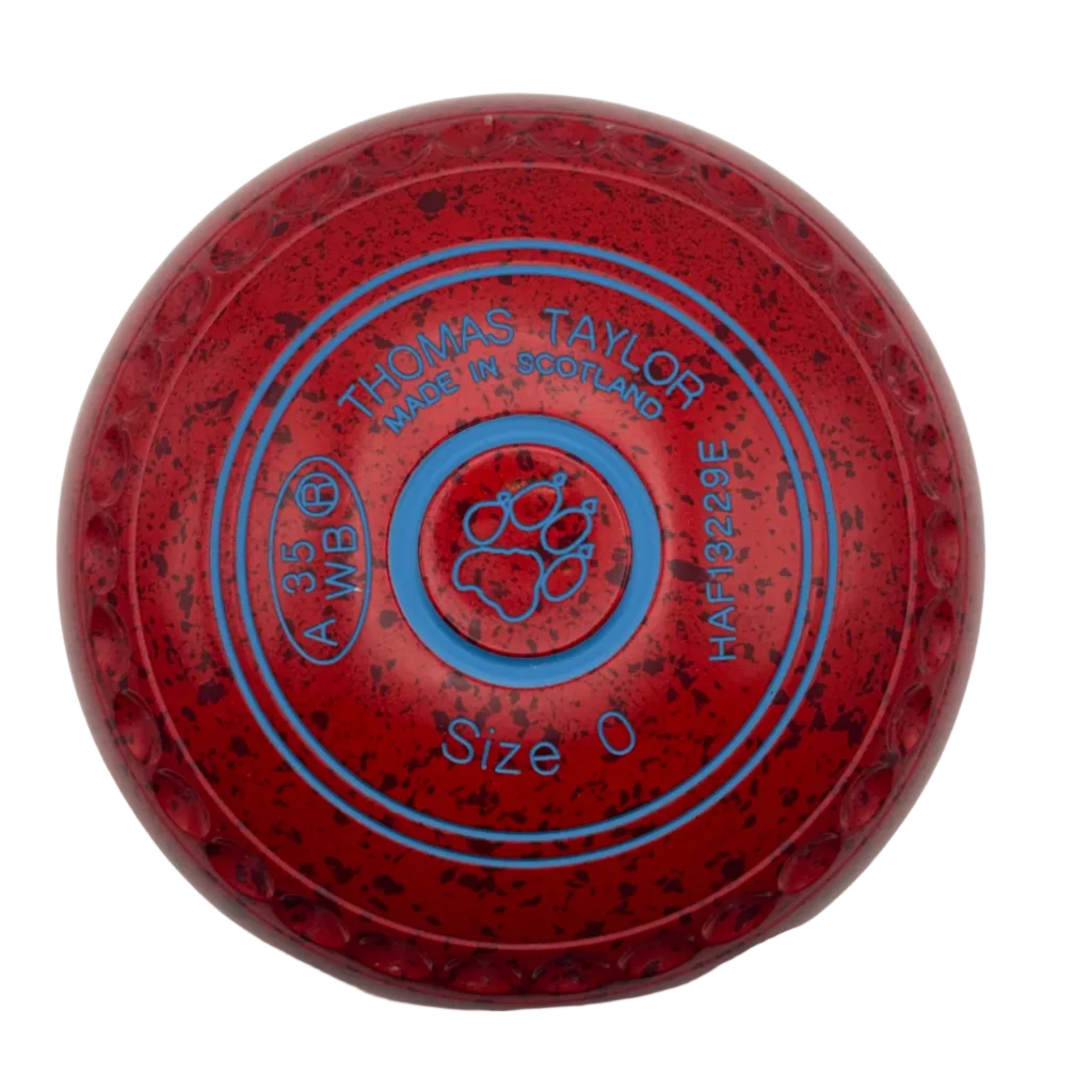 Taylor Ace 0H Cherry Red Paw Emblem