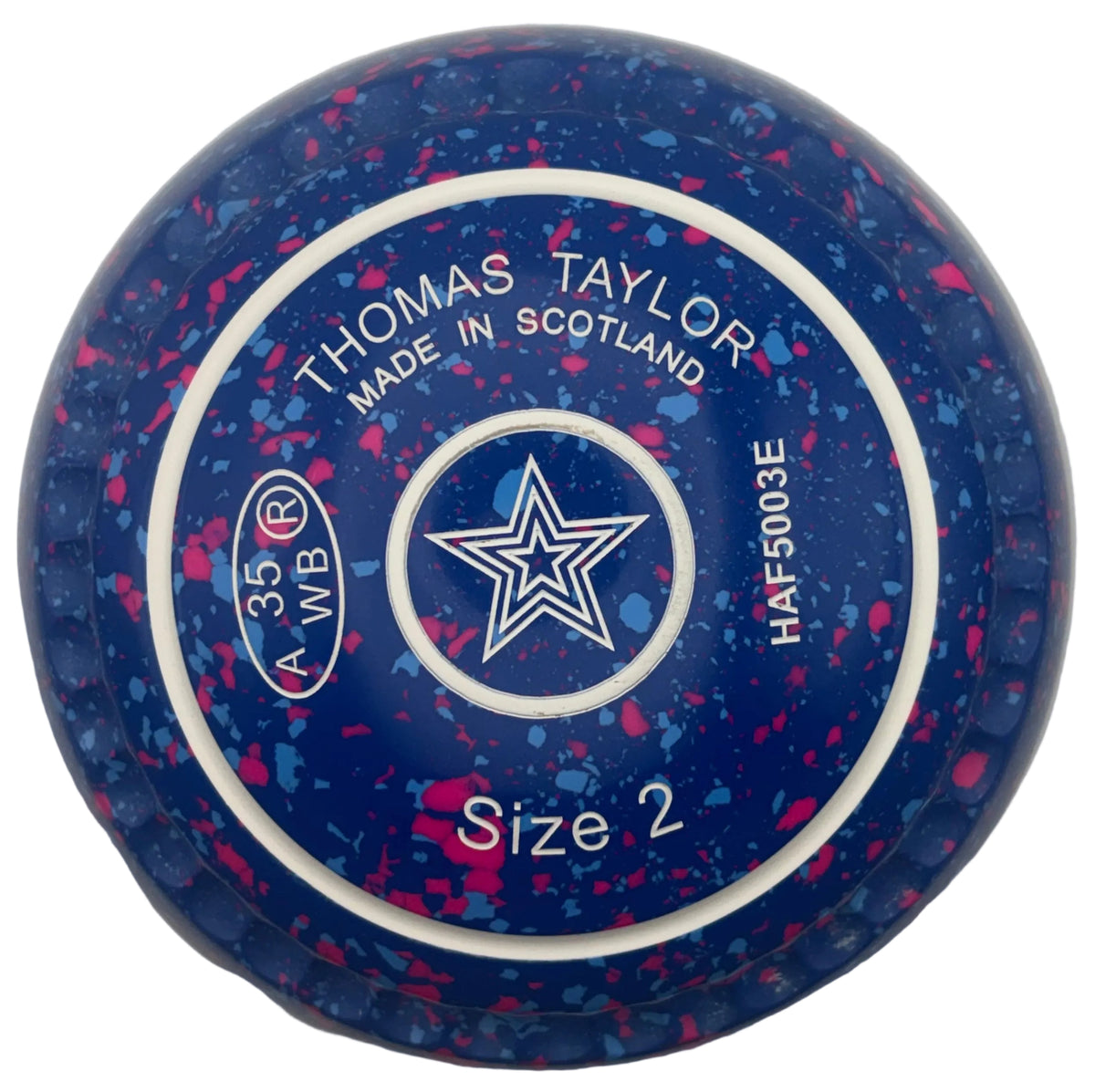 Taylor Ace 2H Electric Blue Star Emblem Xtreme Grip