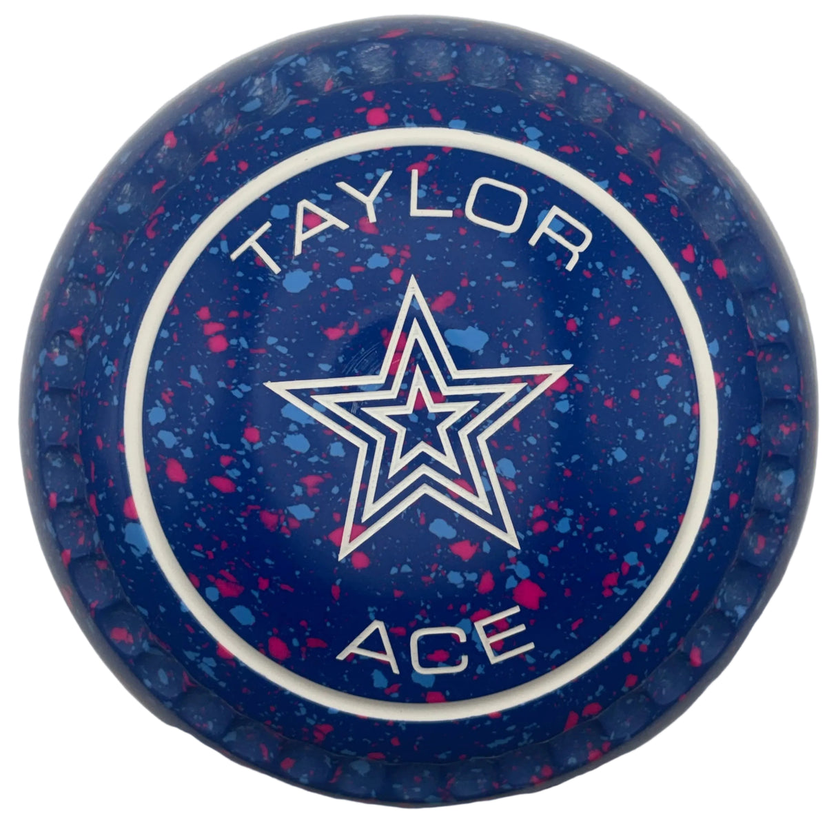 Taylor Ace 2H Electric Blue Star Emblem Xtreme Grip
