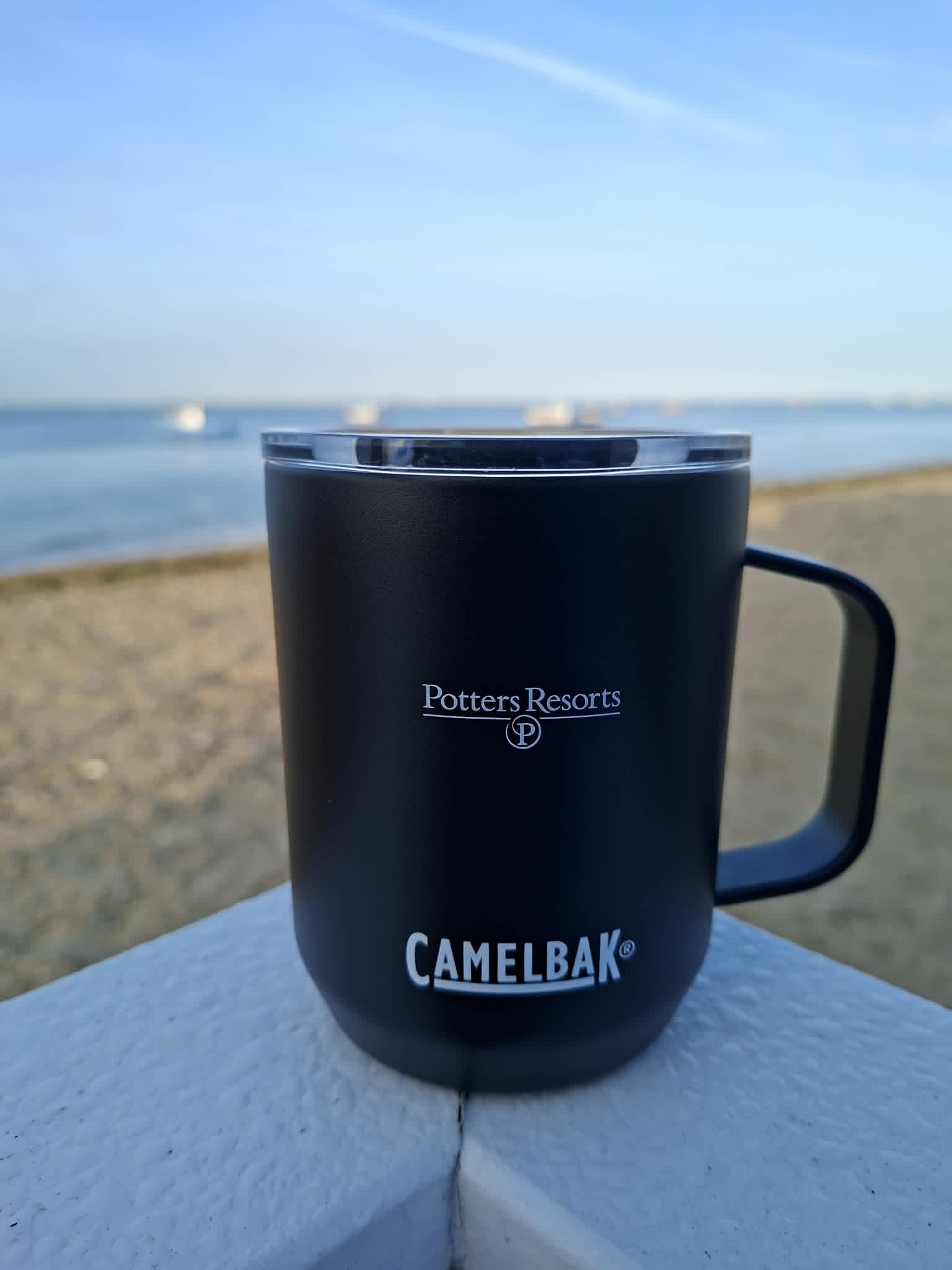 Potters Exclusive Camelbak 12 oz Camp Mug