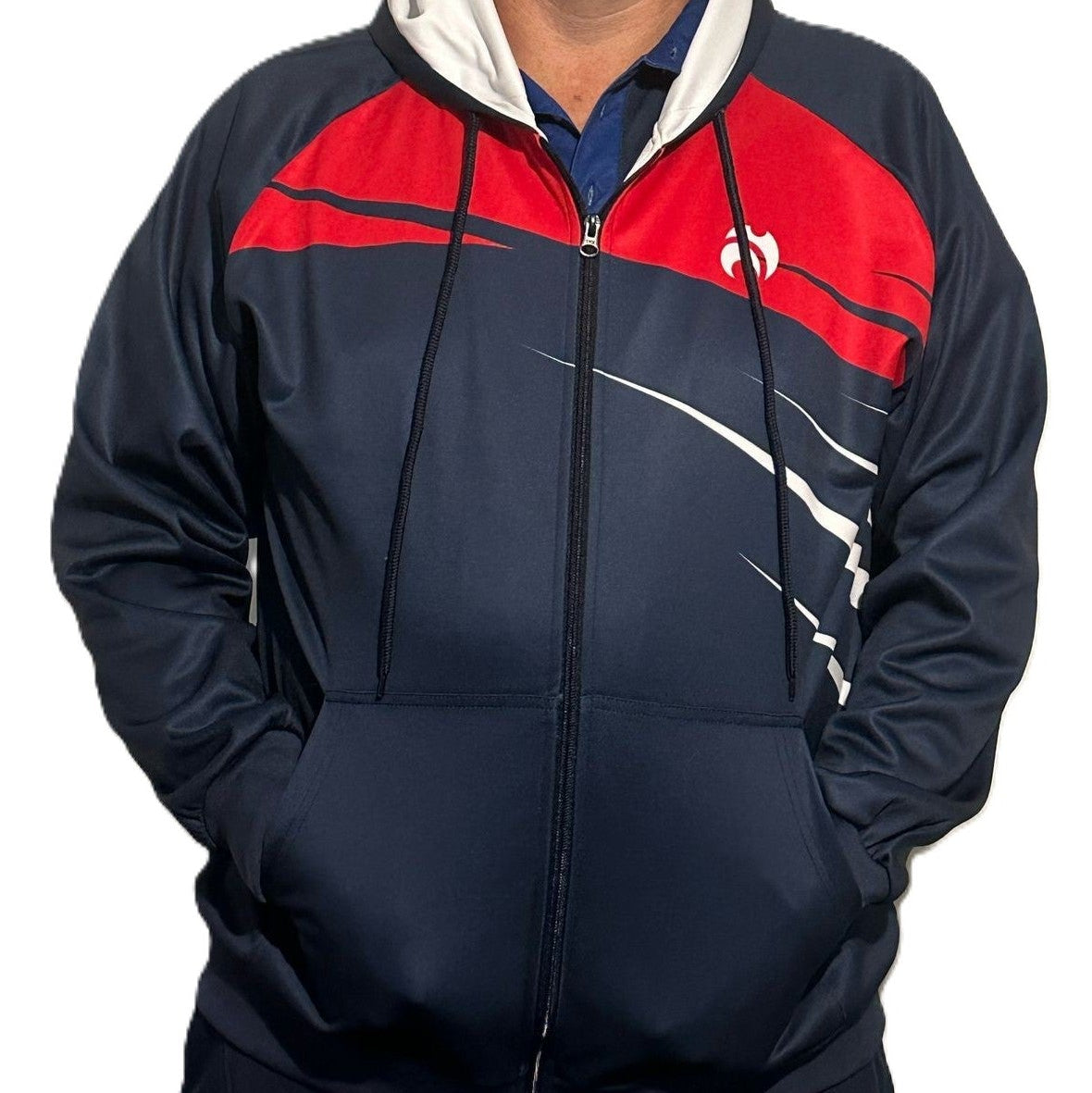 Henselite Full Zip Hoodie red