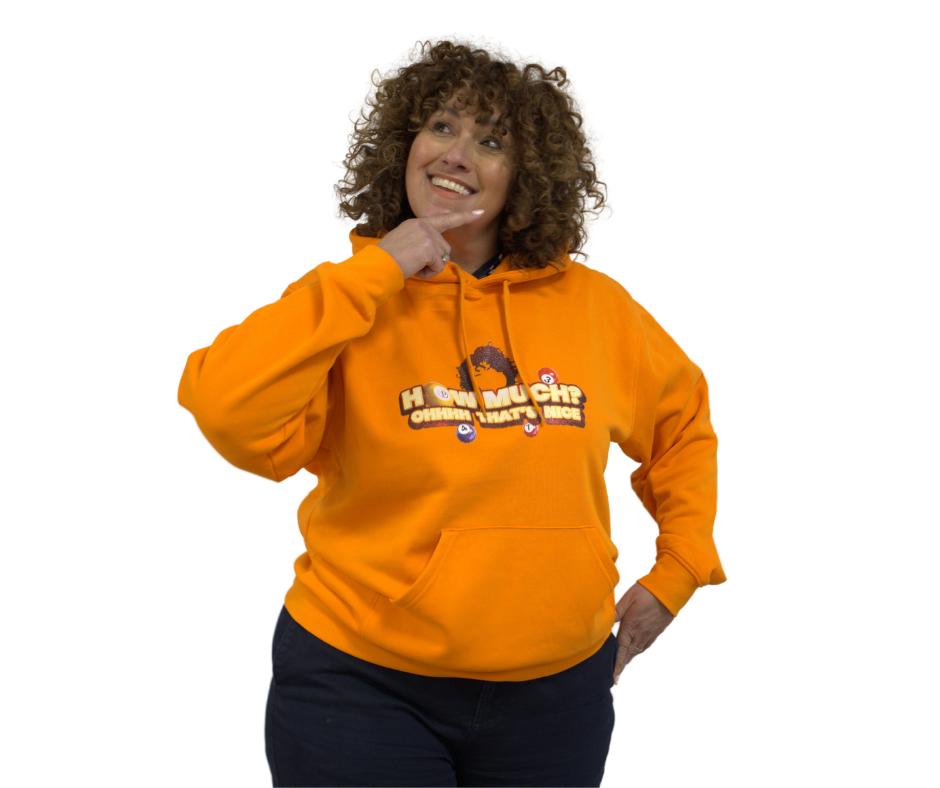 Potters Resorts “How Much? Ohhhh That’s Nice” Glitter Hoodie