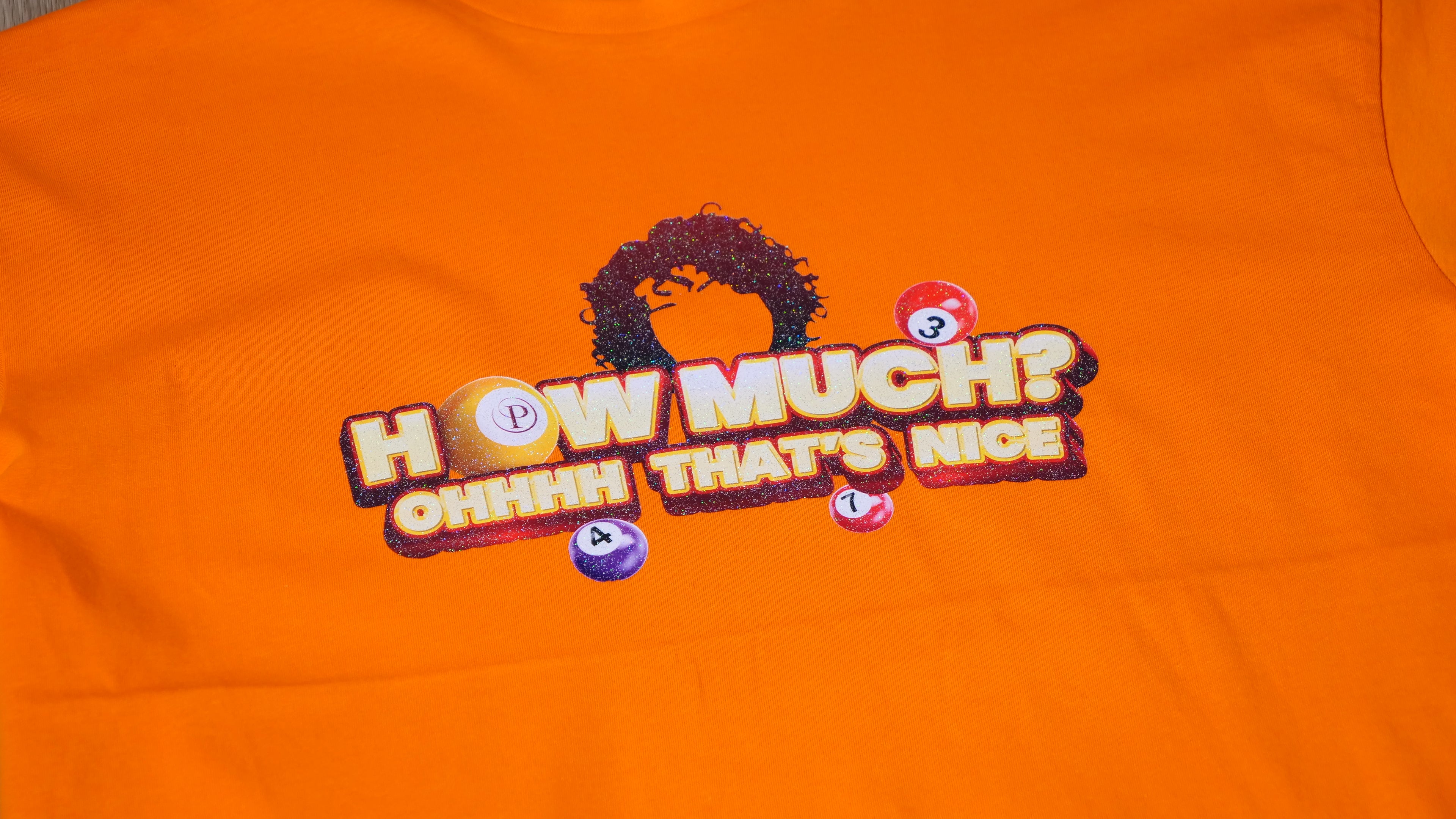 Potters Resorts “How Much? Ohhhh That’s Nice” Glitter T-Shirt – Jo B’s Signature Tee