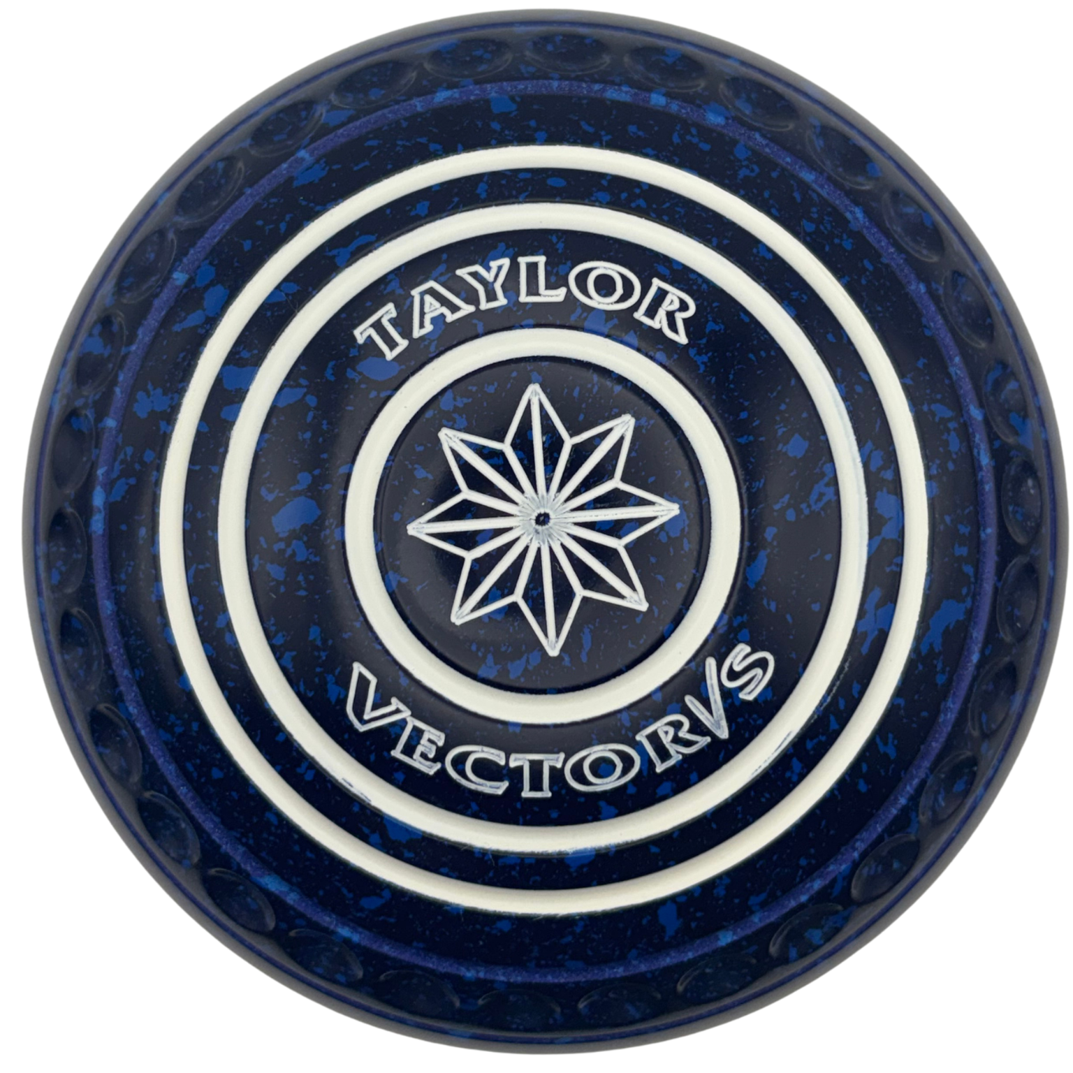Vector Vs 2H Ink Blue Geometric Star Emblem back