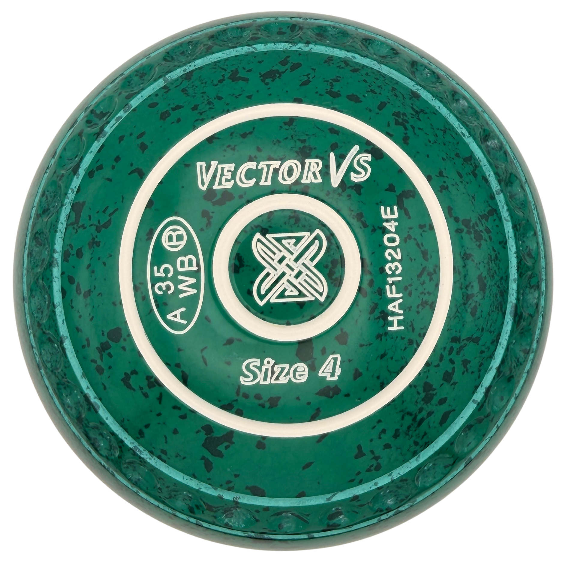 Taylor Vector Vs 4H Emerald Green Cross Geo Emblem Front