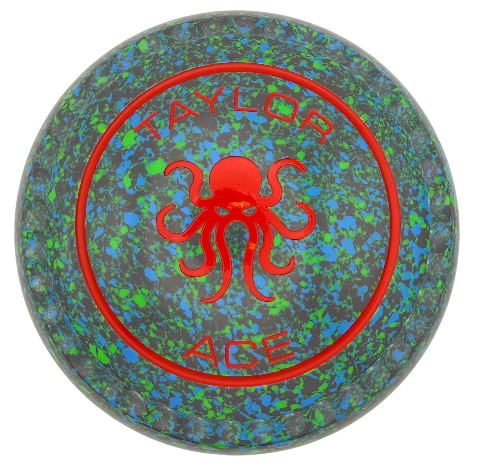 Taylor Ace 3H Iced Lime Kraken Emblem Xtreme Grip Back