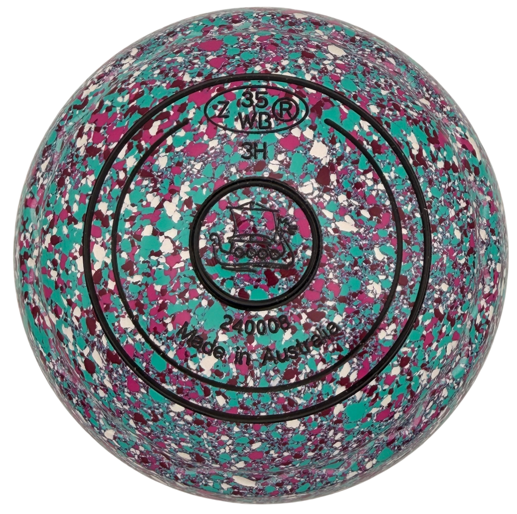 Aero Groove 3H Confetti Viking Ship Z-Scoop Grip Back