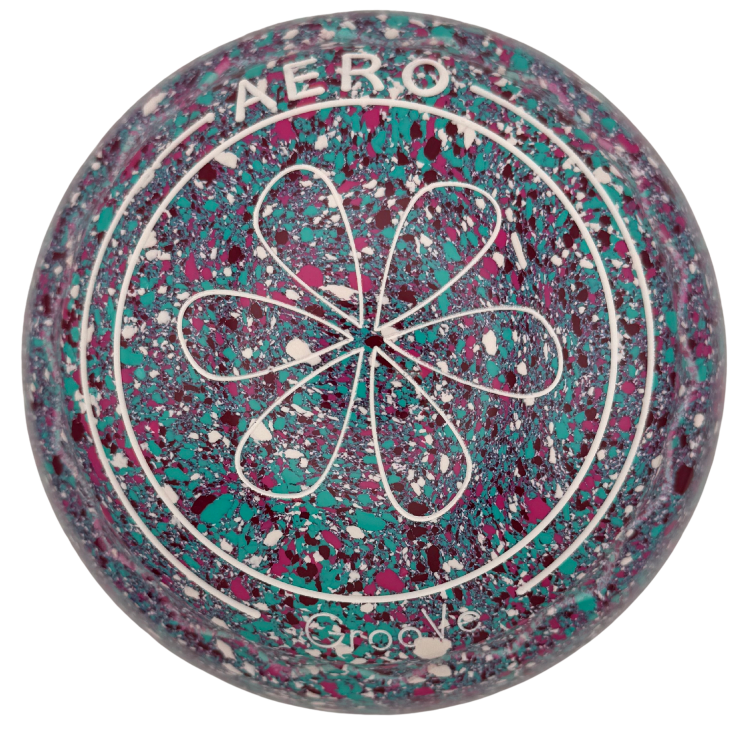 Aero Groove 0H Confetti Flower Emblem Z-Scoop Grip Front