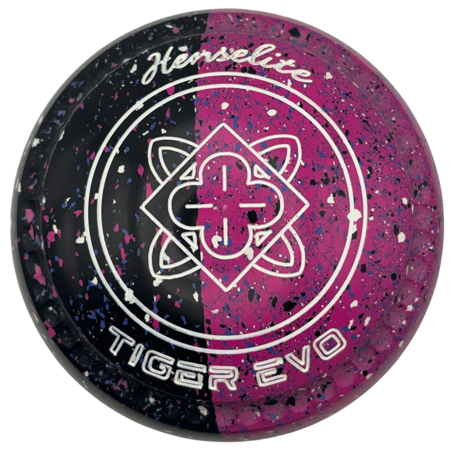 Henselite Tiger Evo 3H *Potters Exclusive Pink Phantom Duo Limited Edition* Geo16 Emblem Back