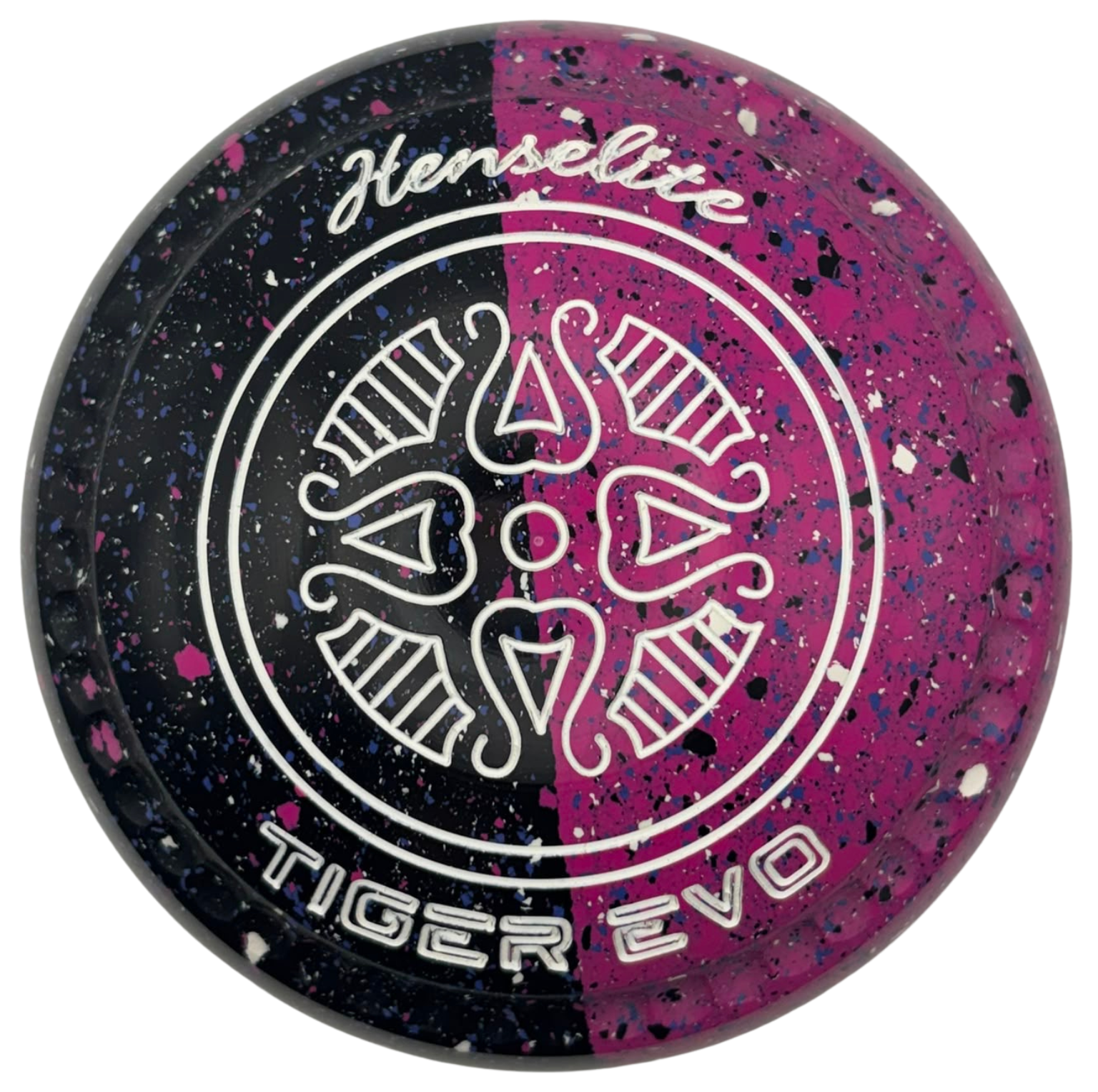 Henselite Tiger Evo 3H *Potters Exclusive Pink Phantom Duo Limited Edition* GEO08 Emblem Back
