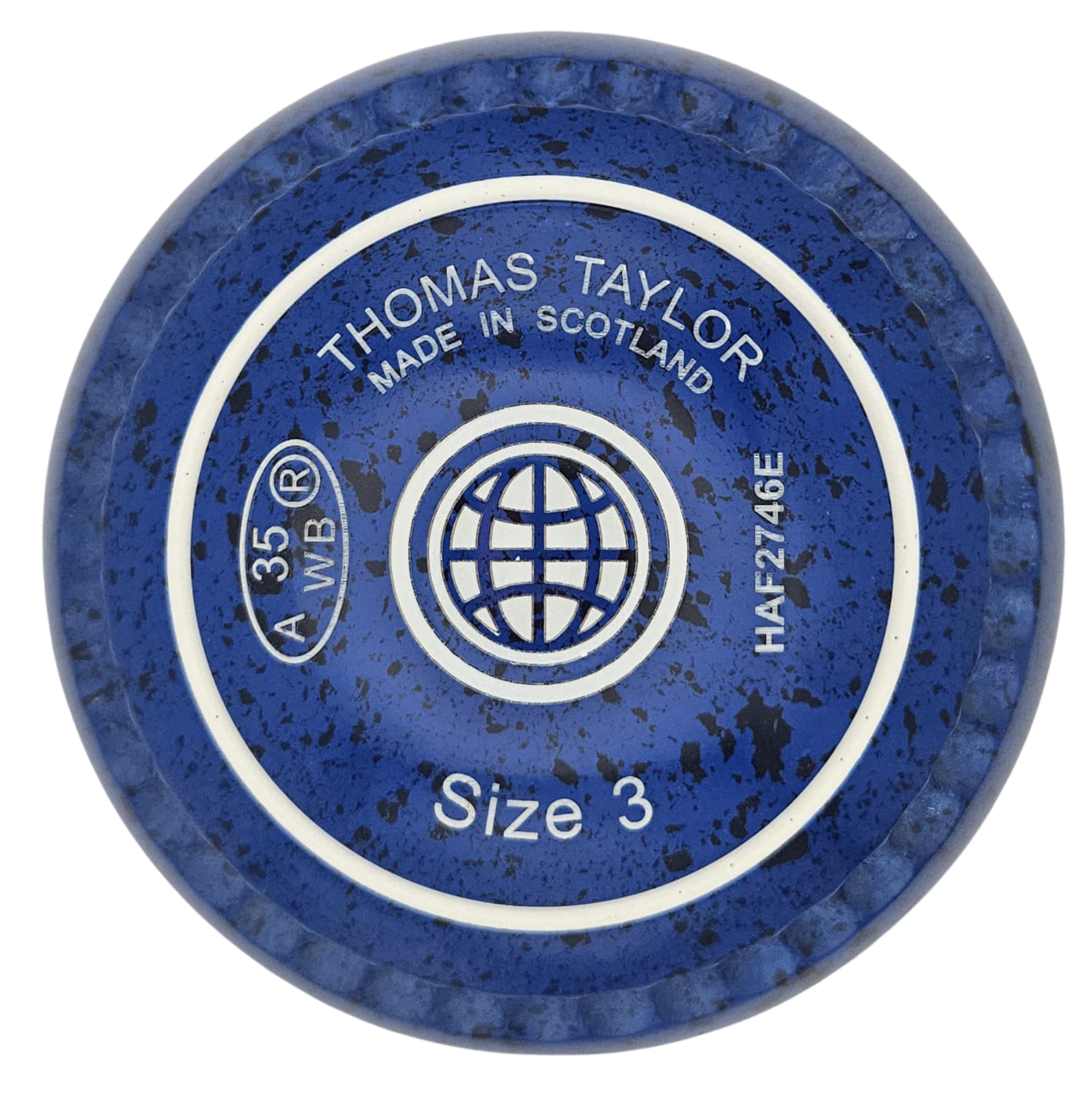 Taylor Ace 3H Marine Blue Geometric Circle 3 Xtreme Grip Front