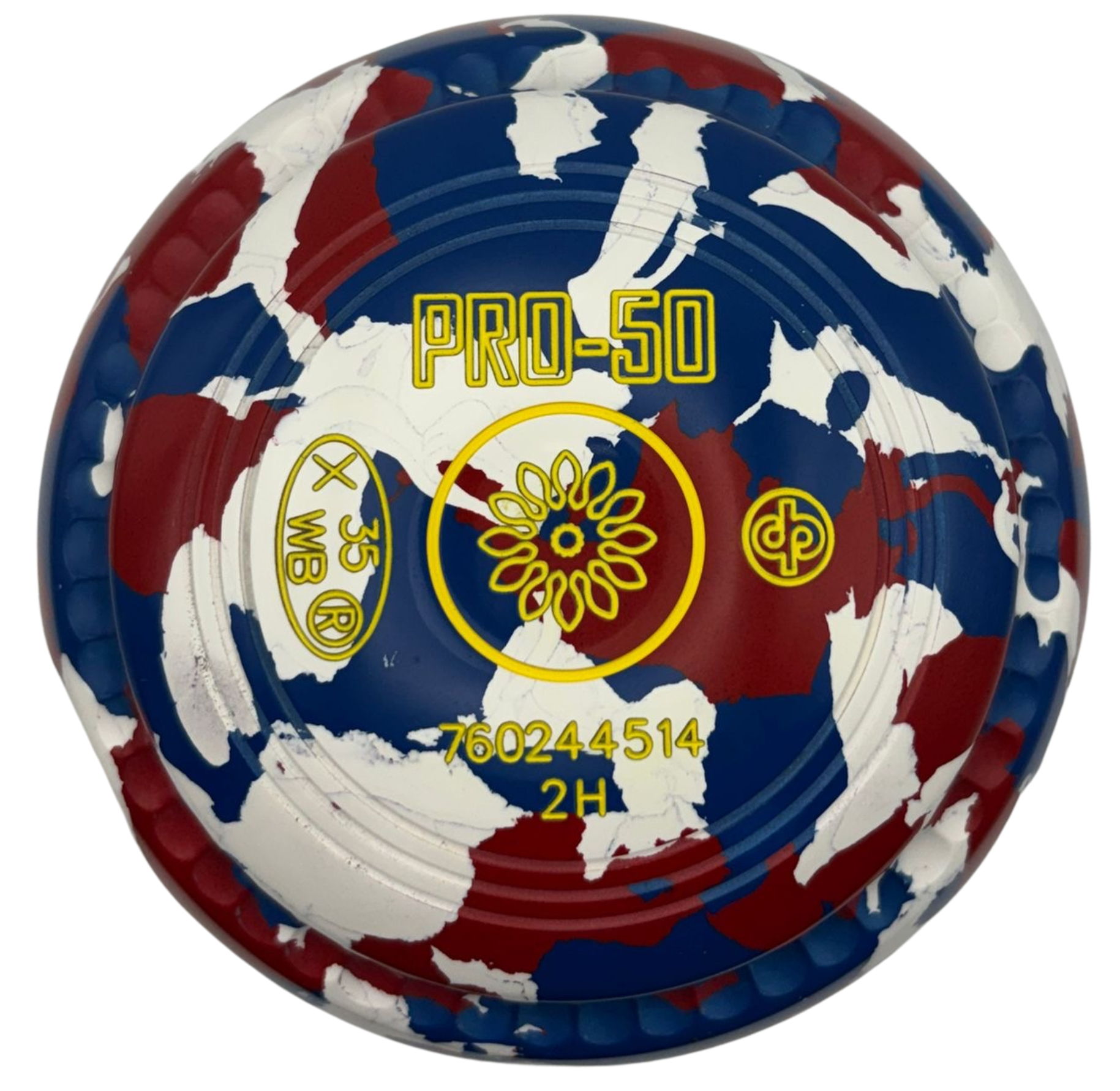 Drakes Pride Pro 50 2H Regal Camo Limited Edition Flower Emblem Front