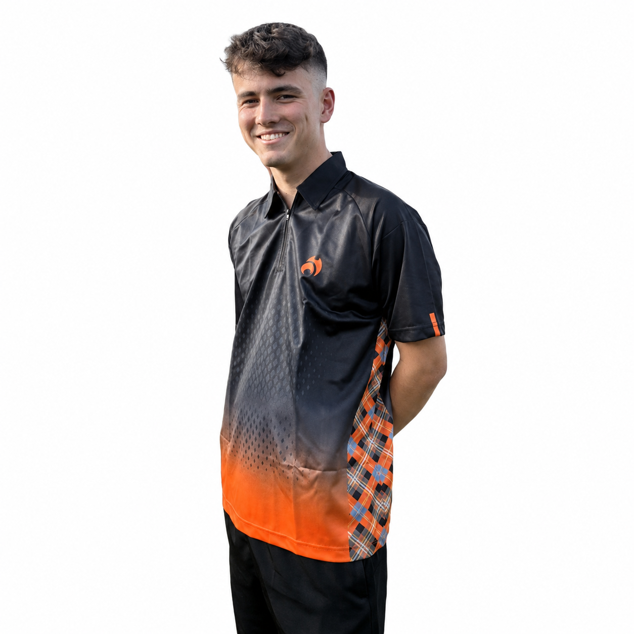 Henselite Tartan Gradient Polo Shirt Unisex Range